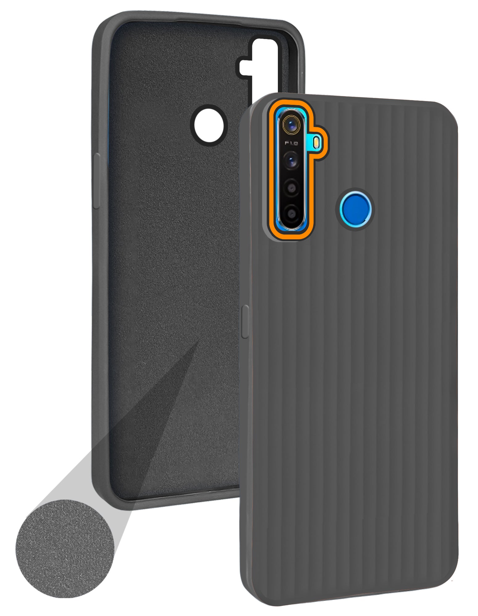 Back Cover For Realme Case Black Realme Case Black For Realme 5s