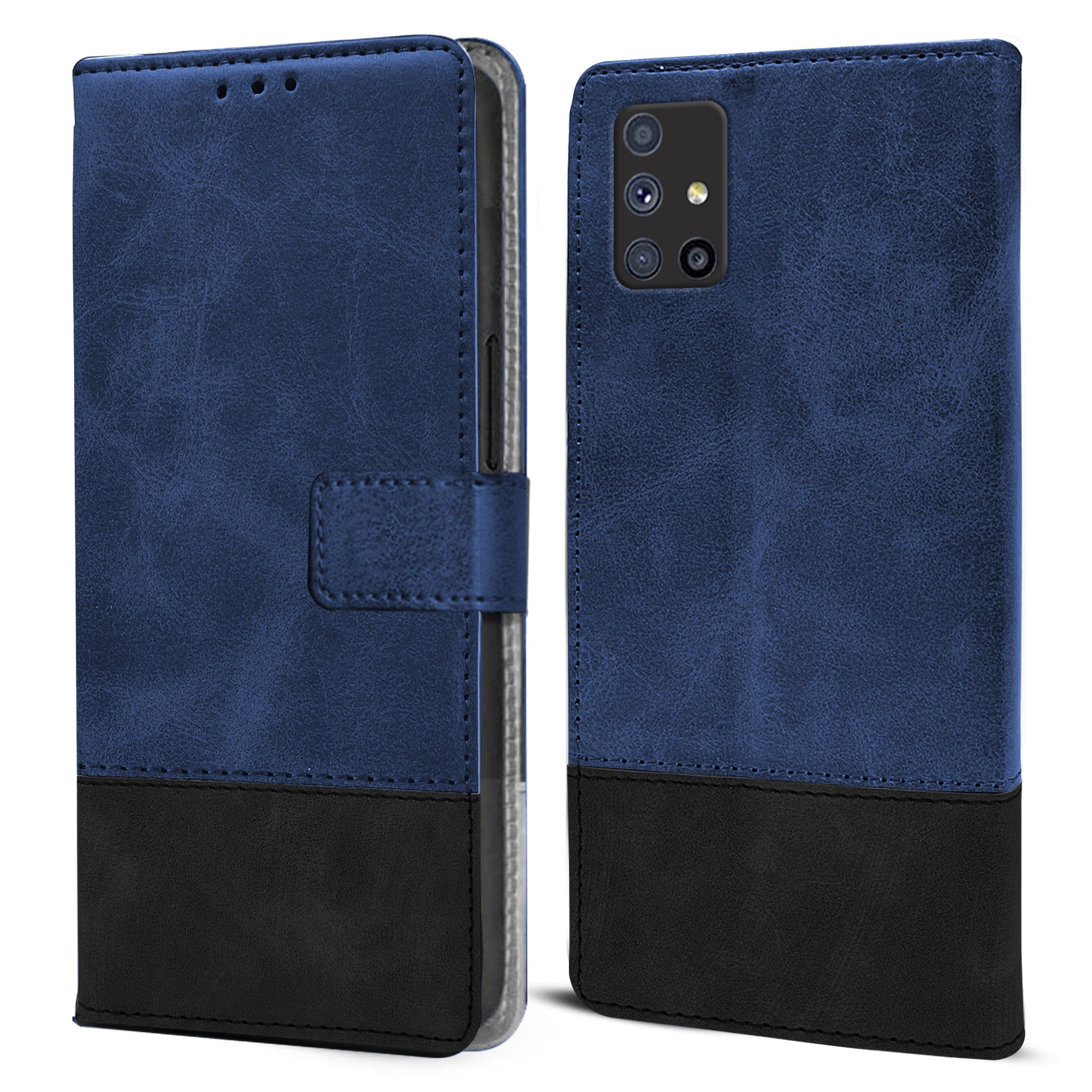 For Samsung Galaxy M51 Flip Cover Case Professional Dual Leather Wal