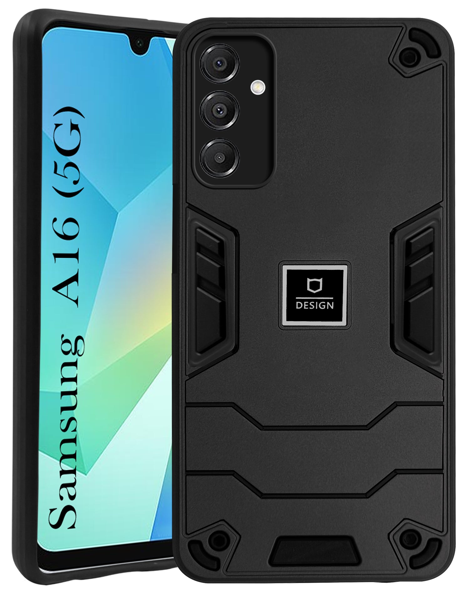 For Samsung Galaxy A16 5G Back Cover Case (Lightweight Hybrid Shockproof Polycarbonate)