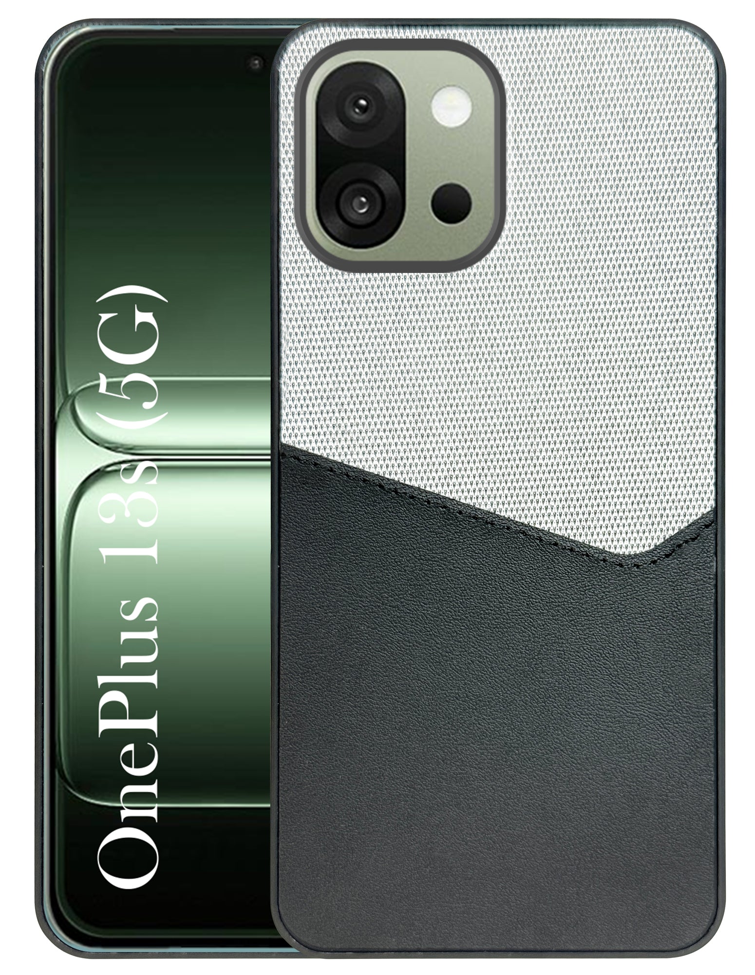 For OnePlus 13s (Dual PU Leather Stitch | Professional Minimalist | Soft and Flexible)