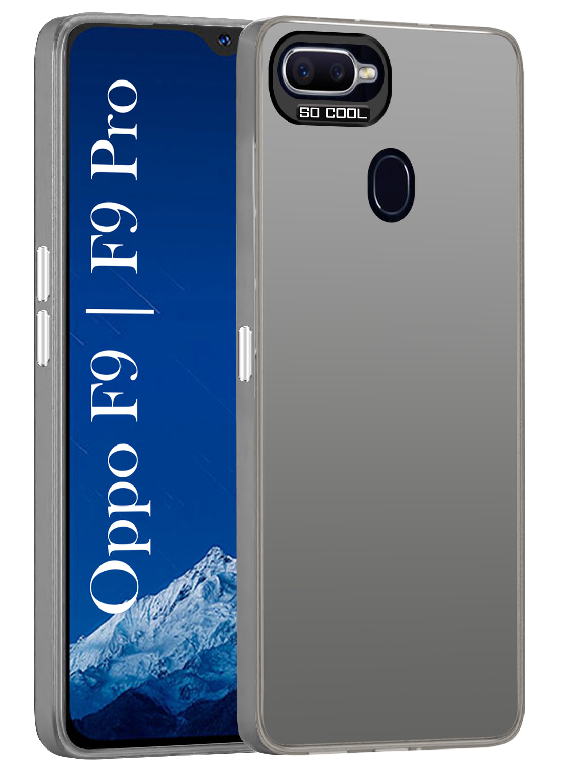 For Oppo F9 F9 Pro Hard Back Cover Case (Velvet Touch Professional