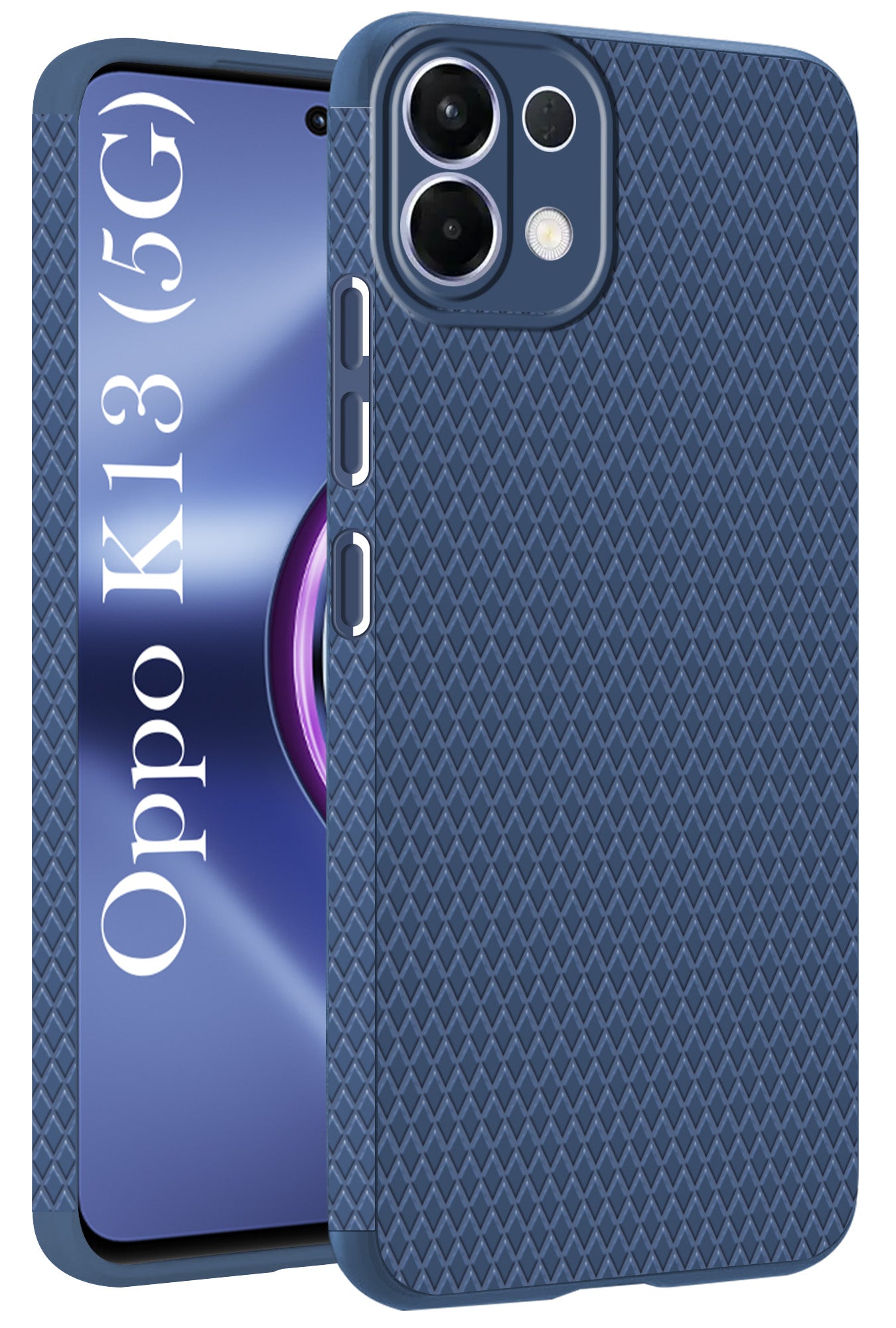 For Oppo K13 Back Cover Case (Liquid Silicone | Side Grip | Camera Protection)