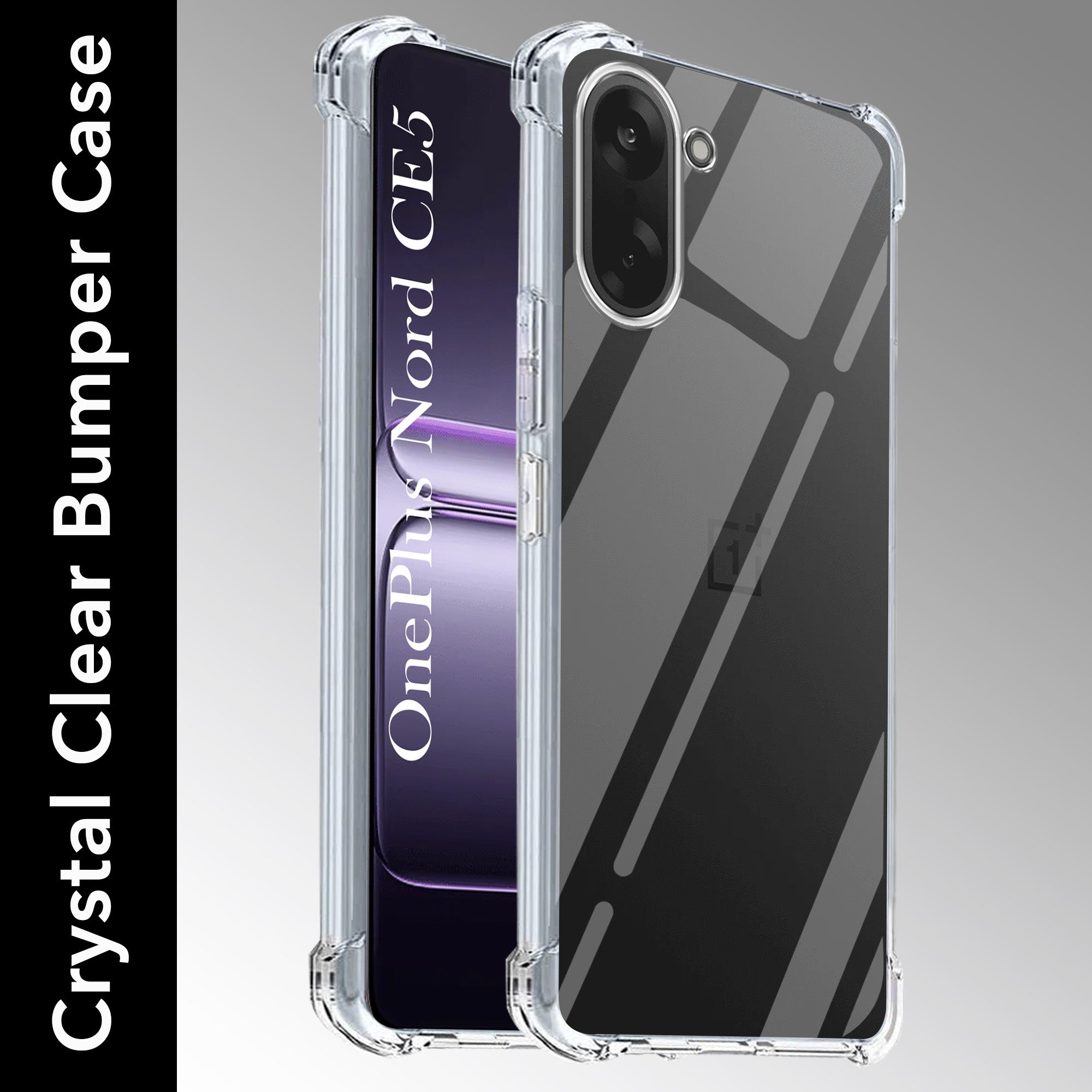 For Oneplus Nord CE 5 Back Cover (Drop & Camera Protection | Hard Polycarbonate)