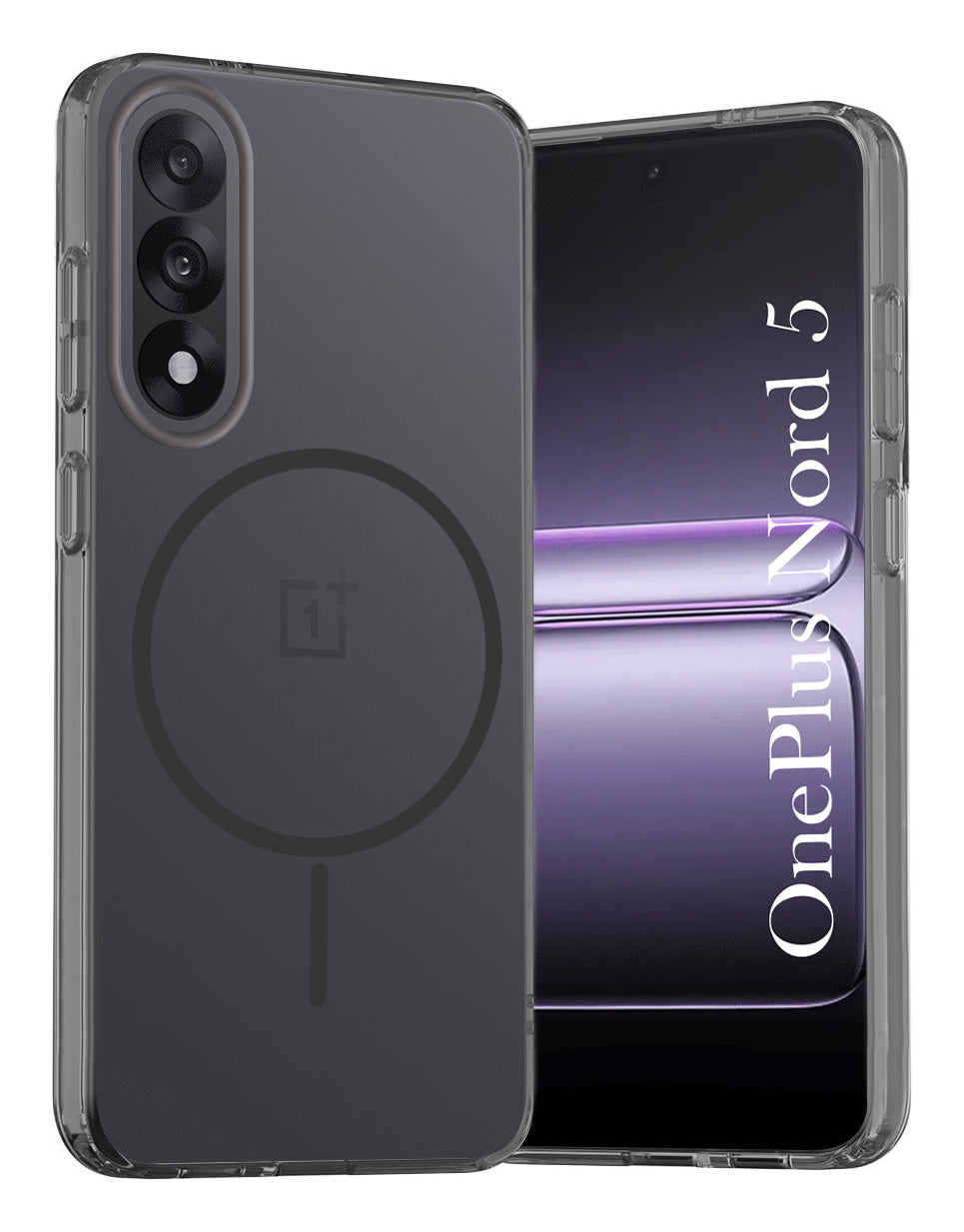 For Oneplus Nord 5 Back Cover Case Silicone (Slim Paper Thin | Camera Protection Bump | Minimalist Professional | Soft Flexible)