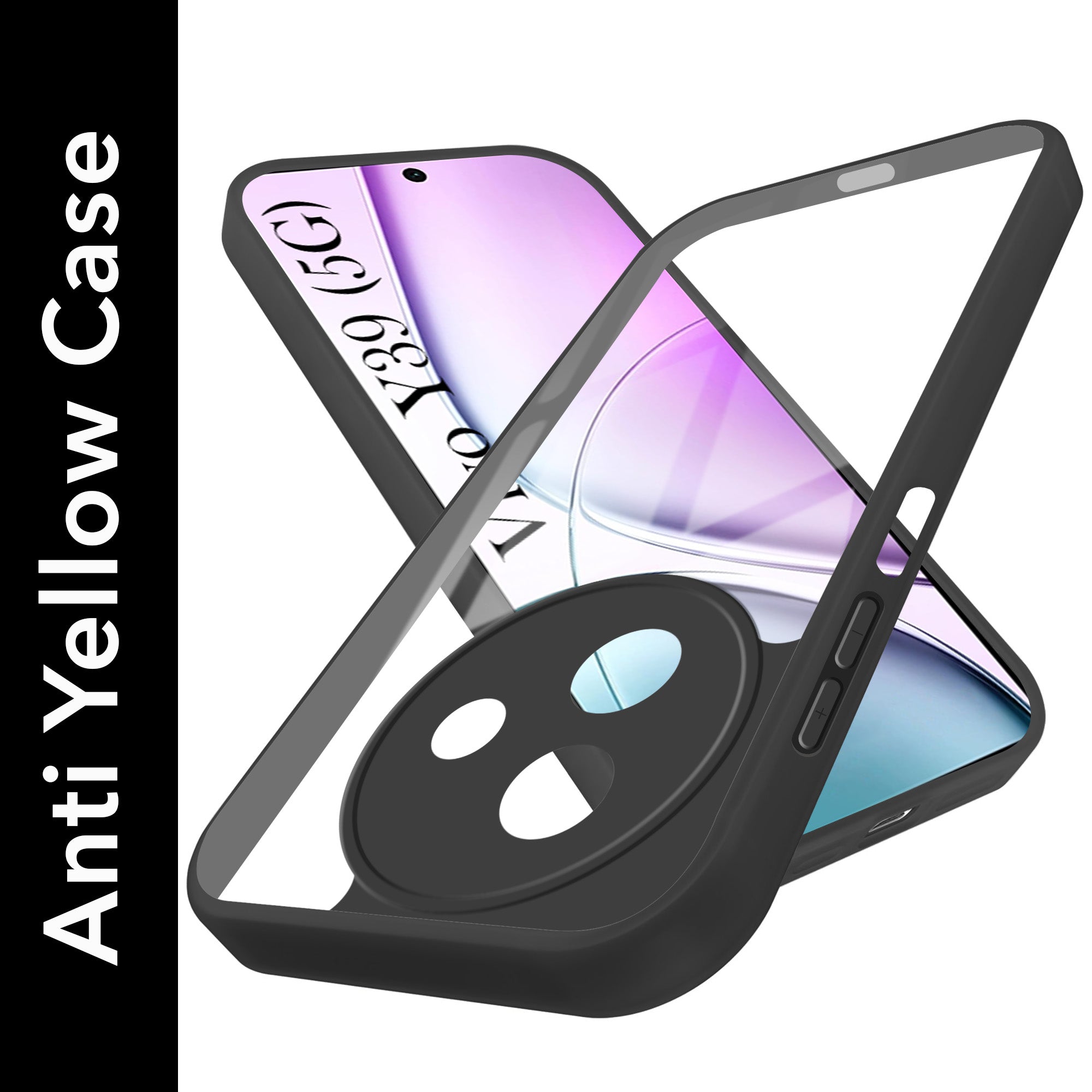 For Vivo Y39 Back Cover Case (Lifetime Anti Yellow | Anti Scratch | Crystal Clear Shockproof)