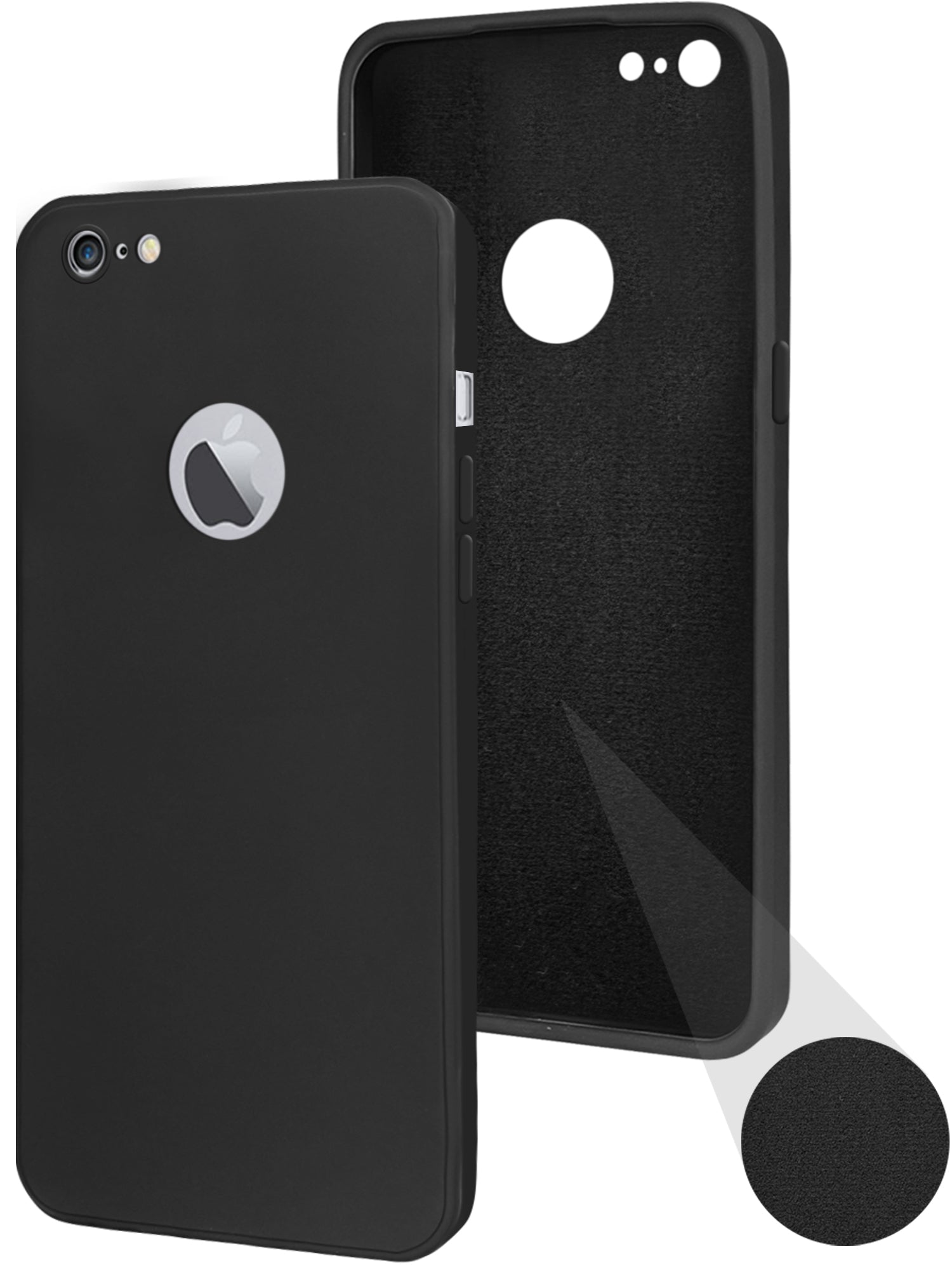 For Apple iPhone 6 Plus Back Cover ( Silicone Clear Shockproof Case with Camera Protection | Soft and Flexible | Transparent)