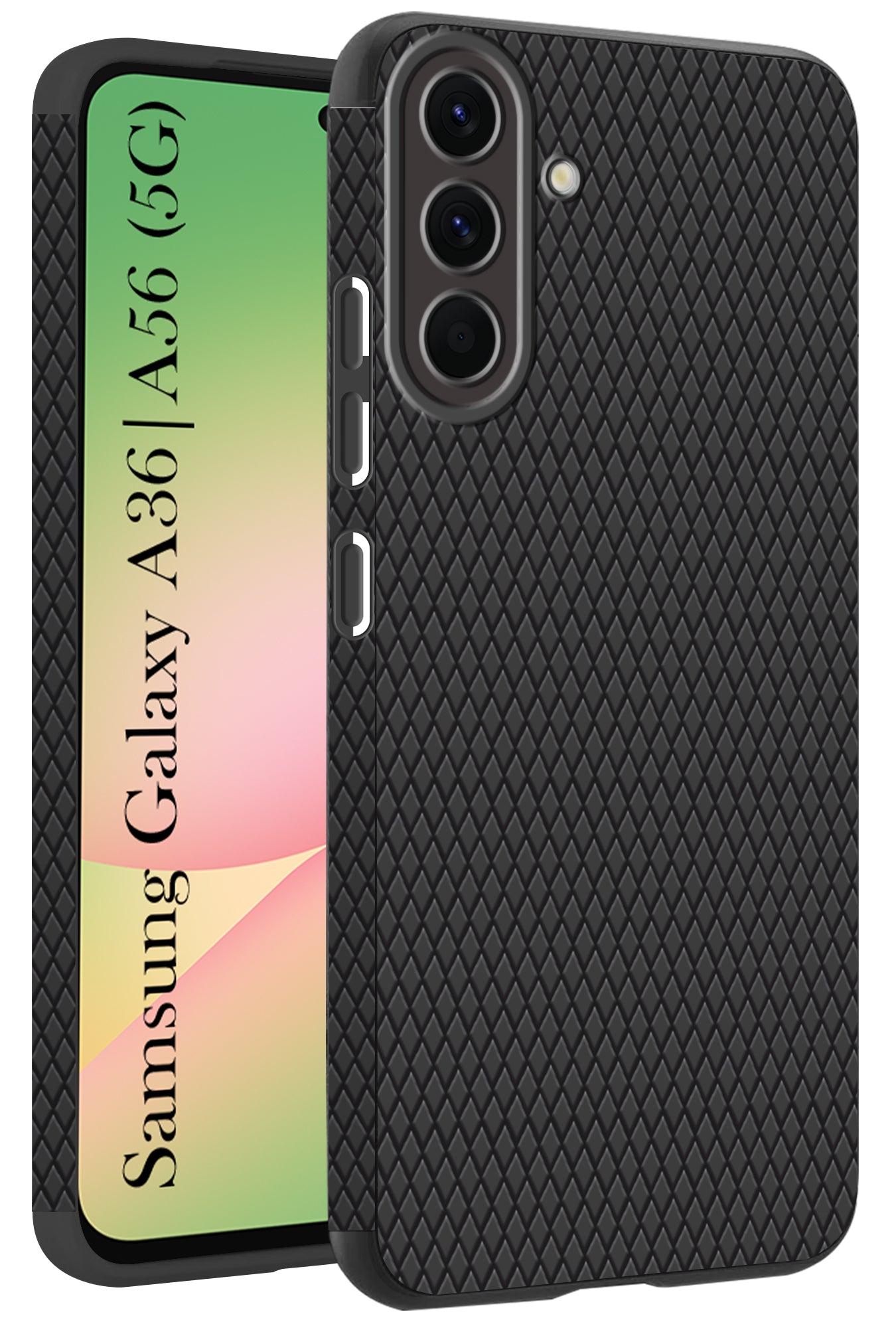 For Samsung Galaxy A36 5G | Galaxy A56 5G Back Cover Case (Liquid Silicone | Side Grip | Camera Protection)