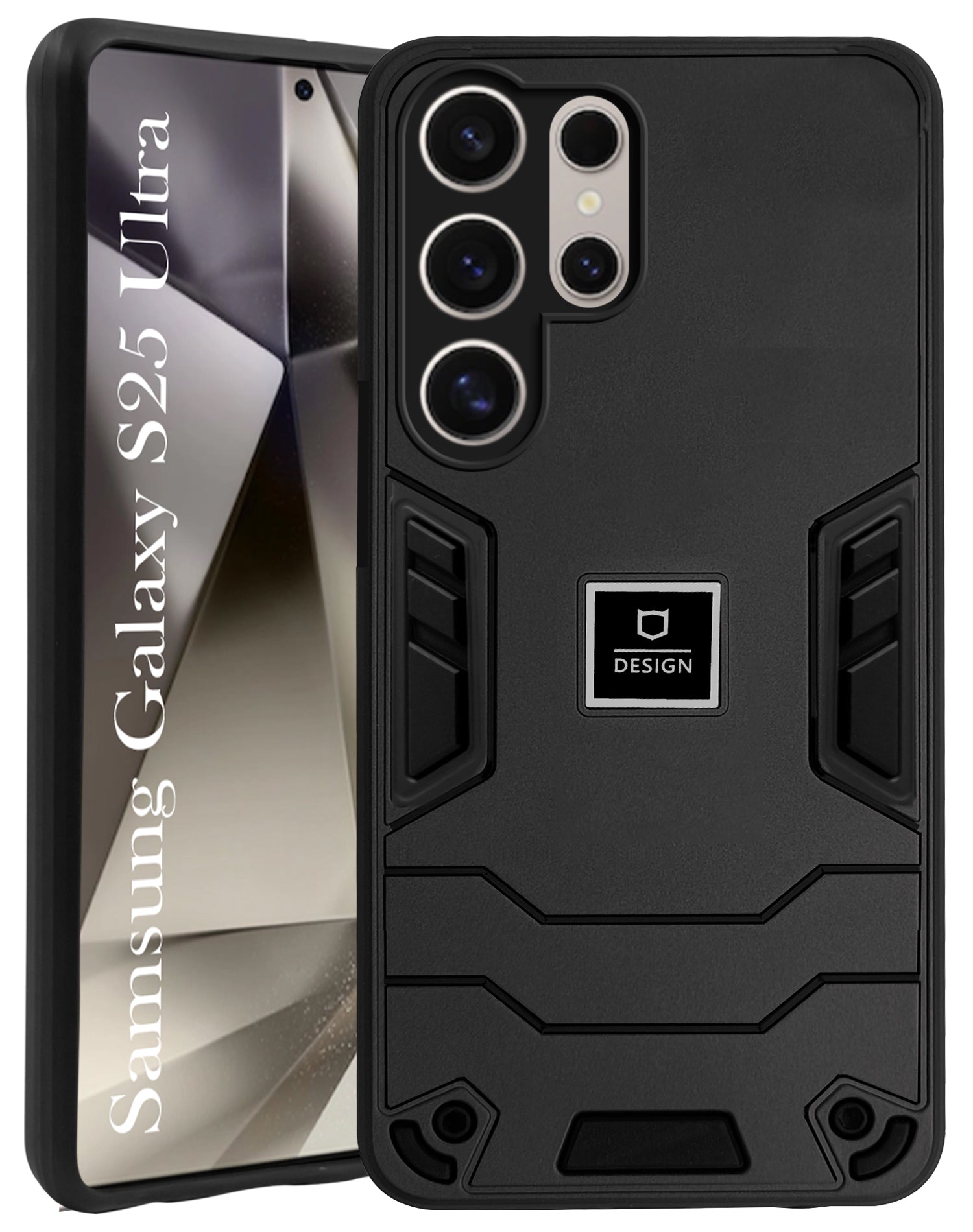 For Samsung Galaxy S25 Ultra Back Cover Case (Lightweight Hybrid Shockproof Polycarbonate)