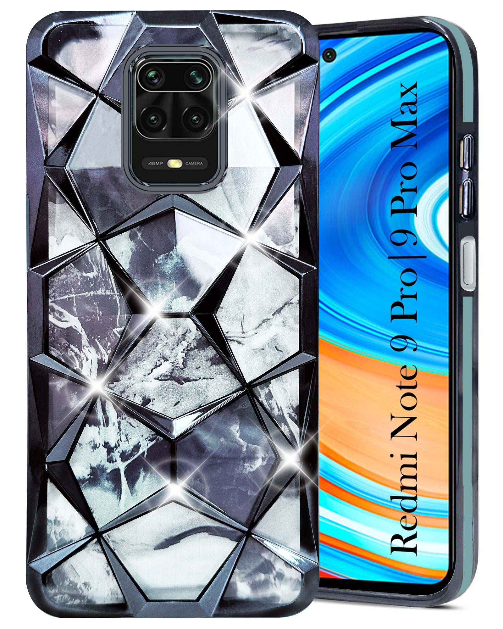 For Redmi Note Pro Pro Max Back Cover Case Dual Design