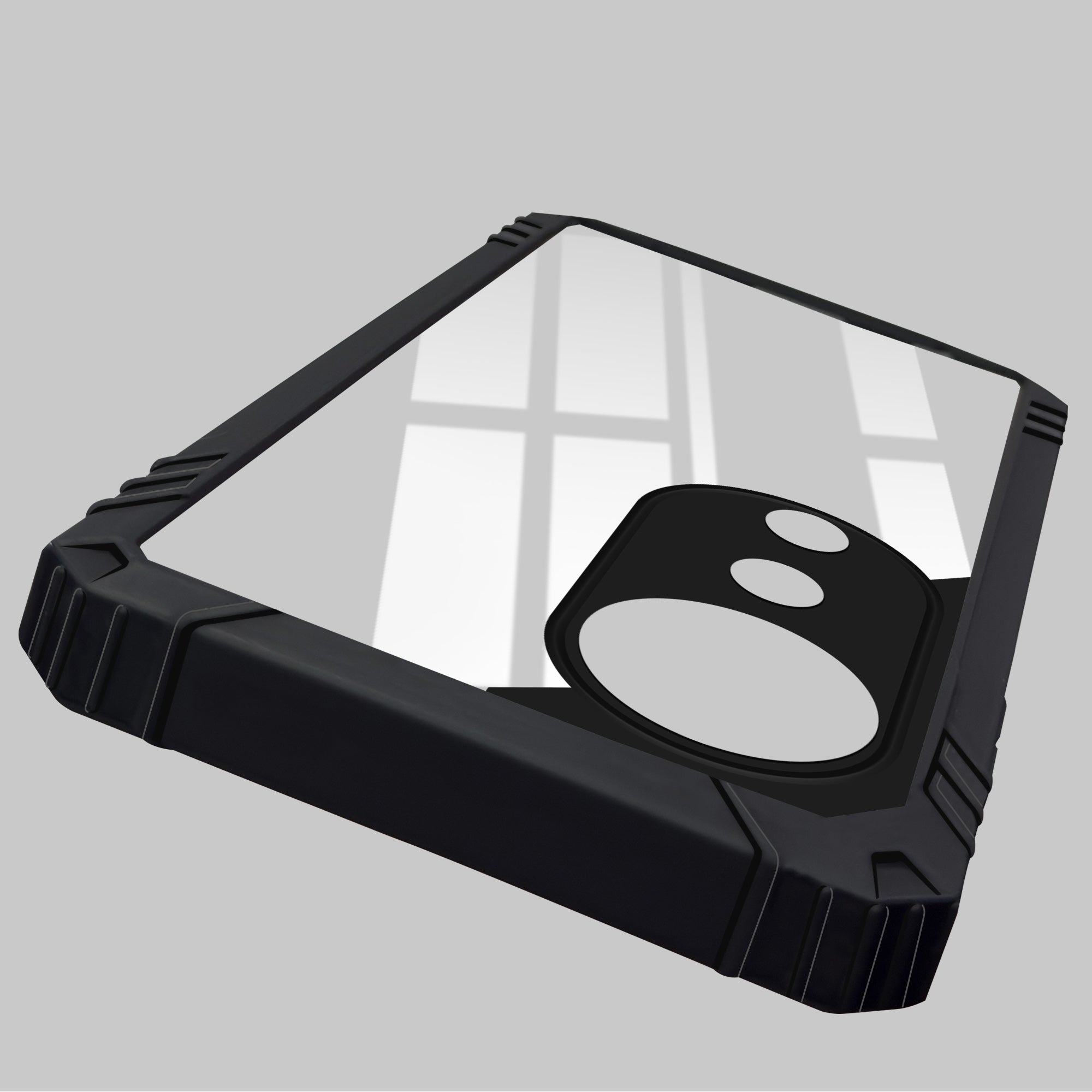 For Vivo V40 | Vivo V40 Pro 5G Back Cover Case (Ultimate Shockproof Bumpers | Anti Yellow | Rugged Armor | Hybrid PC | Black )