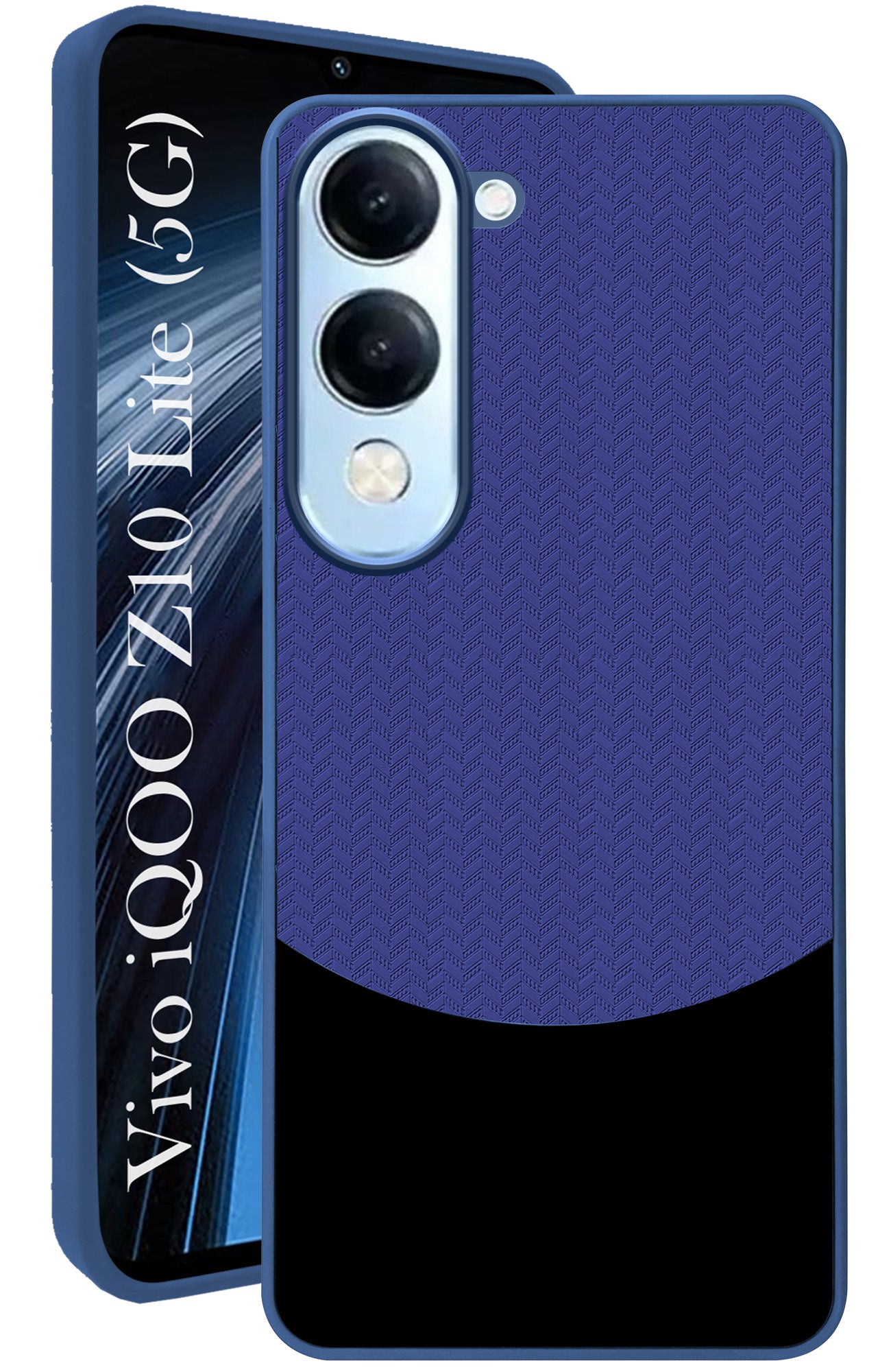 For Vivo iQOO Z10 Lite Silicone Finish Back Cover Case(Premium Minimalist Professional Feel | Camera Protection Bump)