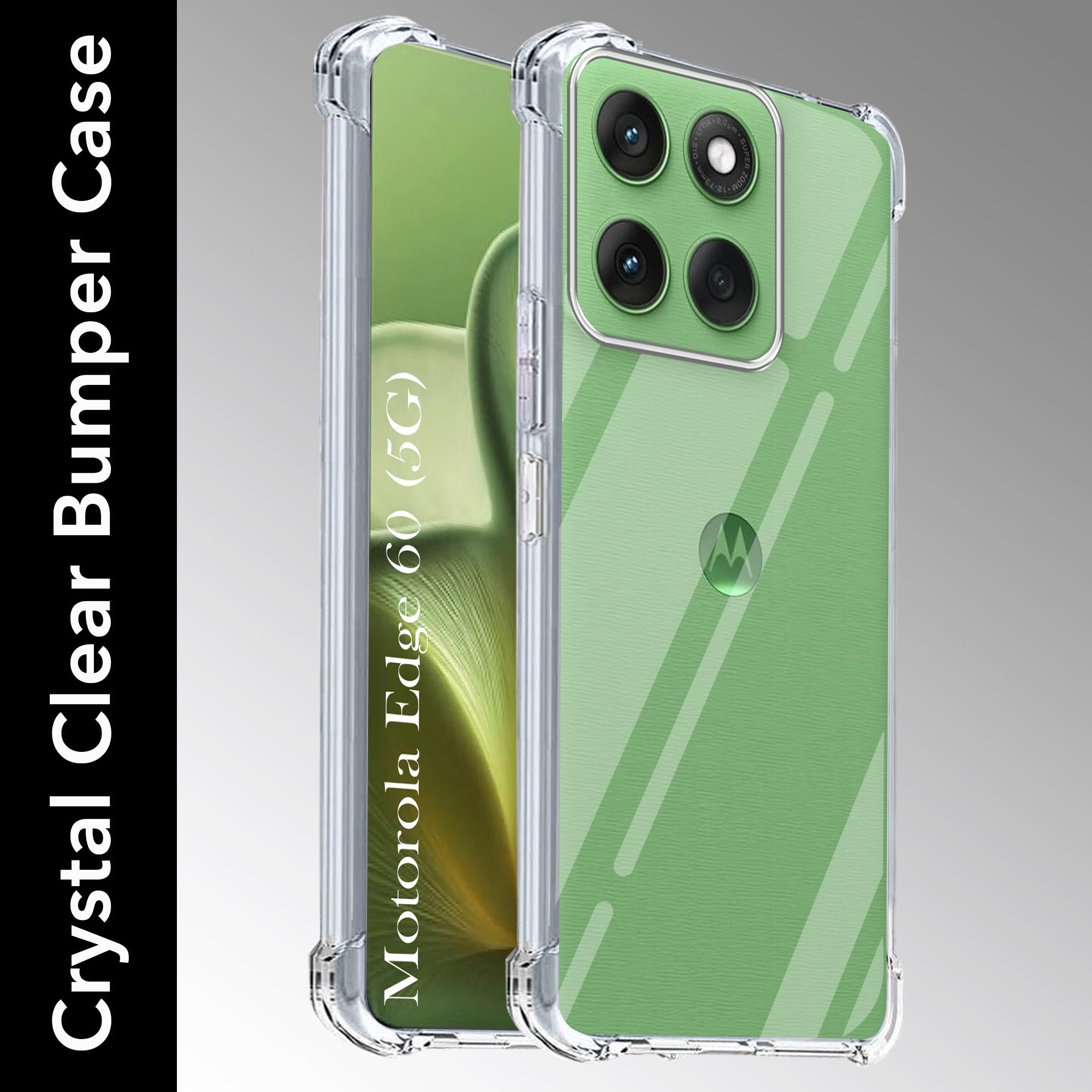 For Motorola Moto Edge 60 Back Cover ( Drop & Camera Protection | Hard Polycarbonate)