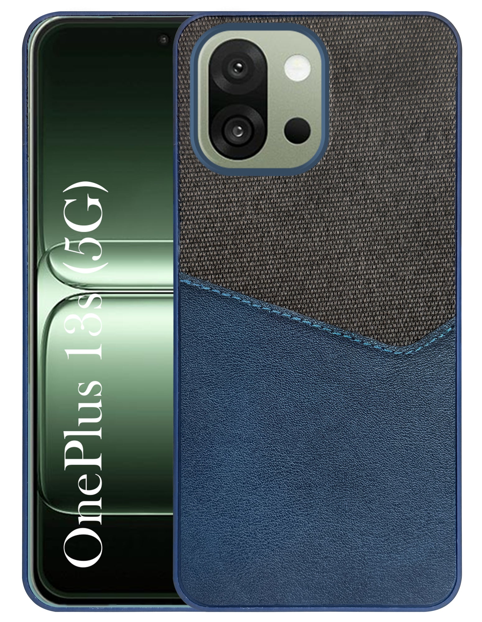 For OnePlus 13s (Dual PU Leather Stitch | Professional Minimalist | Soft and Flexible)
