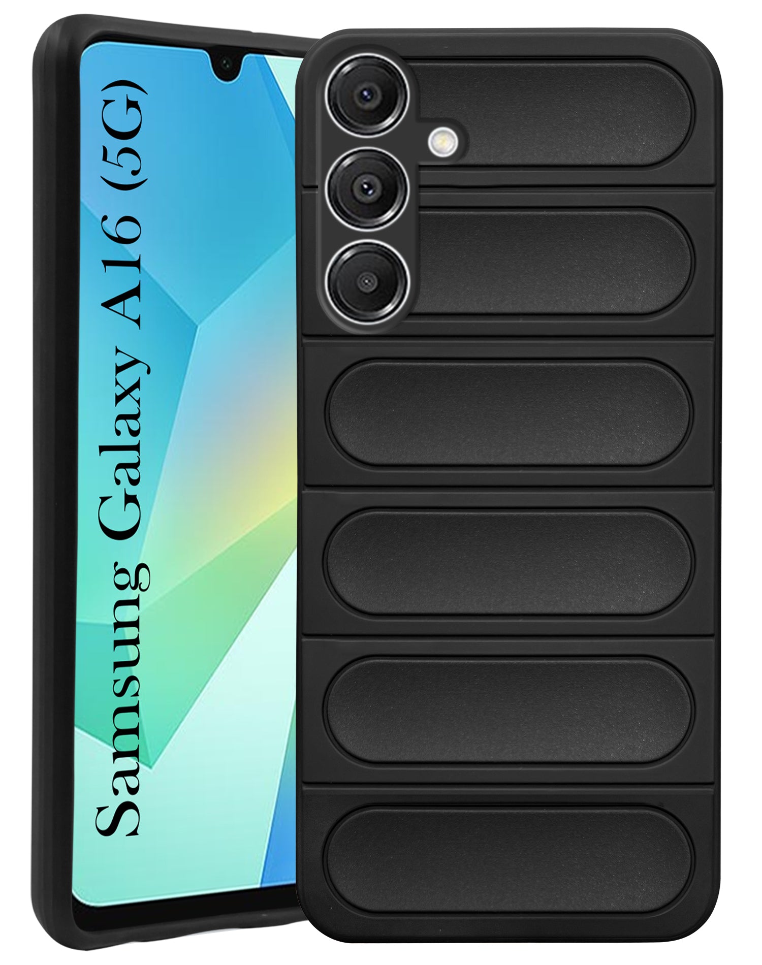 For Samsung Galaxy A16 5G Back Cover Case (Matte Liquid Silicone | Professional Design | Camera Protection | )