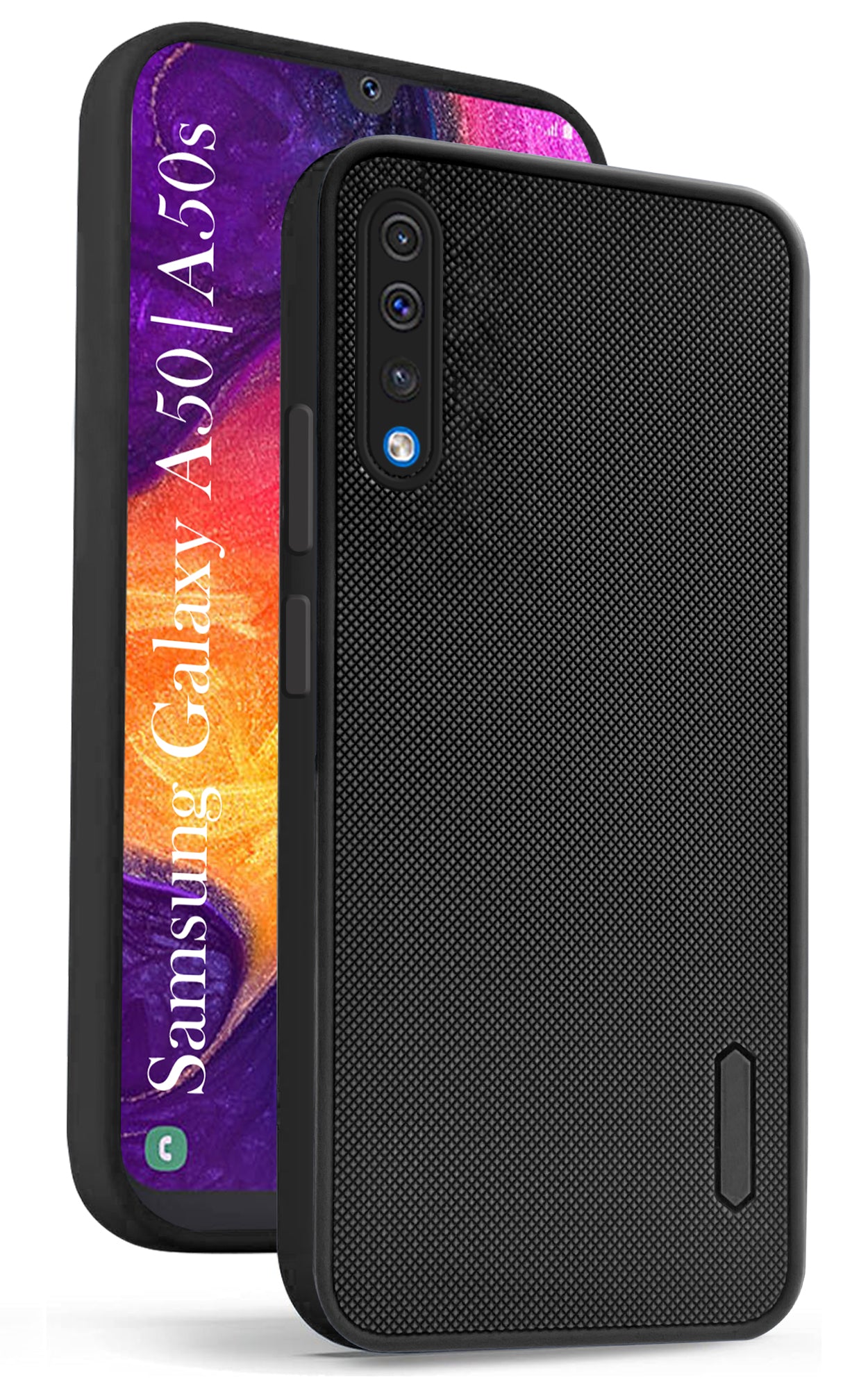 For Samsung Galaxy A50 | Galaxy A50s Back Cover Case (Textured Grip Design | Camera Protection | Slim and Light Weight | Soft Touch and Feel)