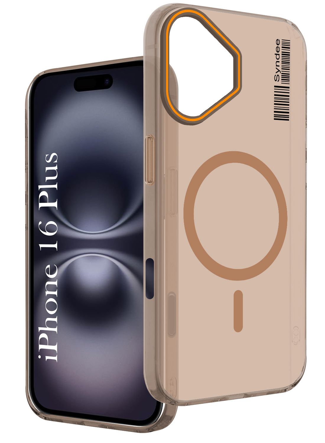 For Apple iPhone 16 Plus Back Cover Case (Soft Touch | Camera Bump Protection | MagSafe Compatible | Matte Finish)