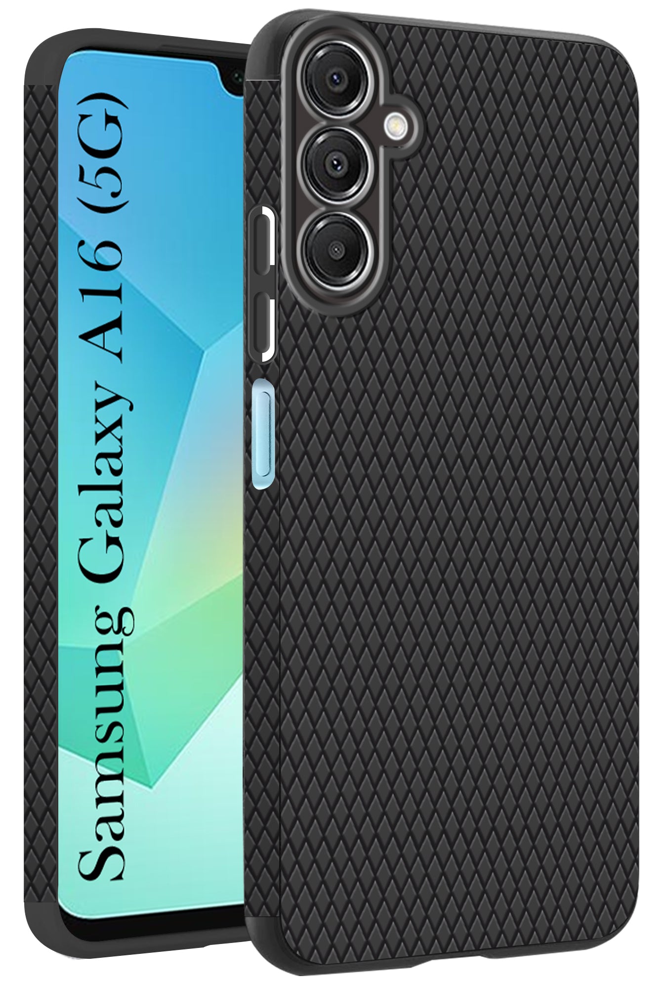 For Samsung Galaxy A16 5G Back Cover Case (Liquid Silicone | Side Grip | Camera Protection)