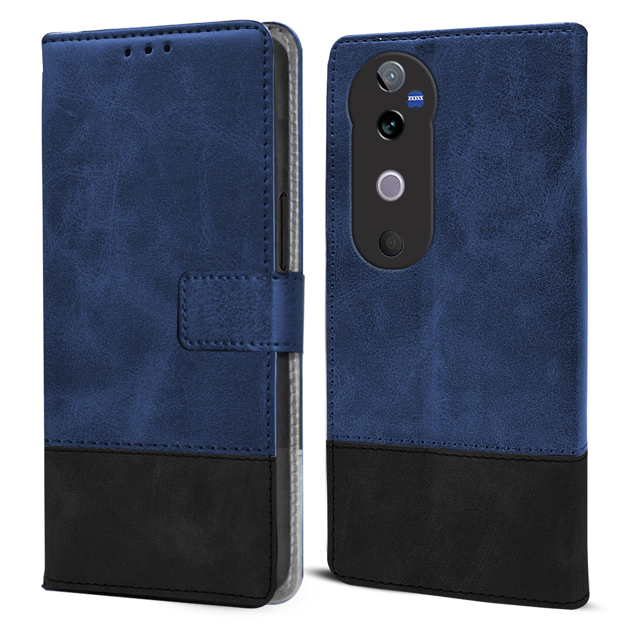 For Vivo V40 | Vivo V40 Pro 5G Flip Cover Case ( Professional Dual Leather Wallet with Magnetic Closure)