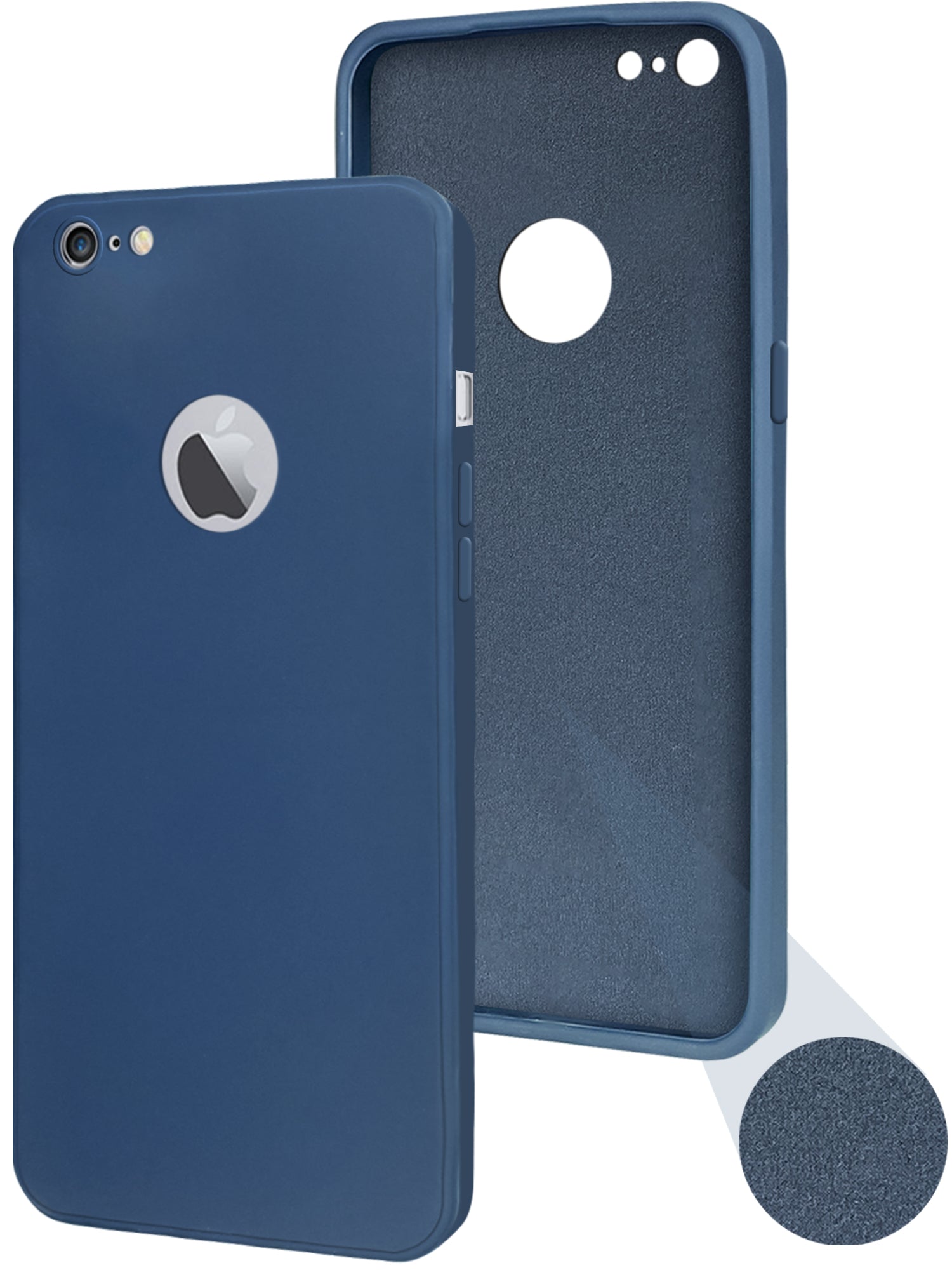 For Apple iPhone 6 Plus Back Cover ( Silicone Clear Shockproof Case with Camera Protection | Soft and Flexible | Transparent)