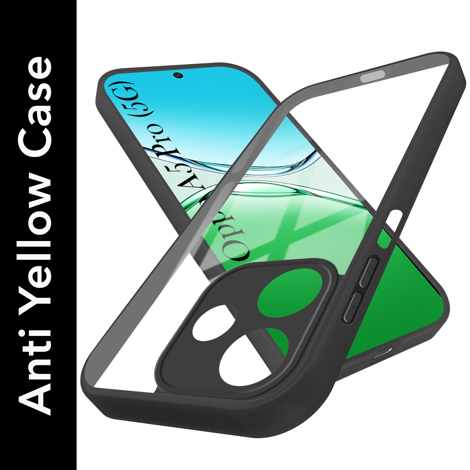 For Oppo A5 Pro Back Cover Case (Lifetime Anti Yellow | Anti Scratch | Crystal Clear Shockproof)