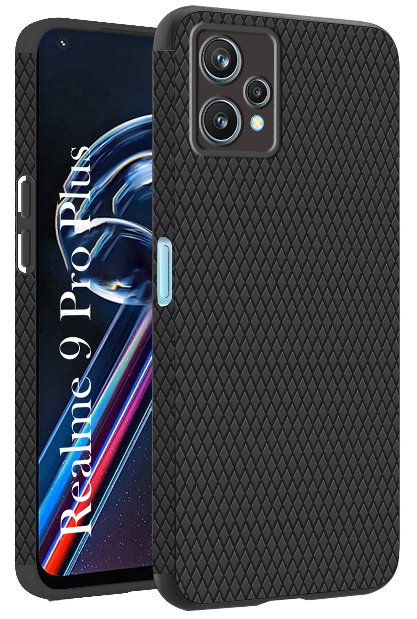 For Realme 9 Pro Plus | Realme 9 4G Back Cover Case (Liquid Silicone | Side Grip | Camera Protection)