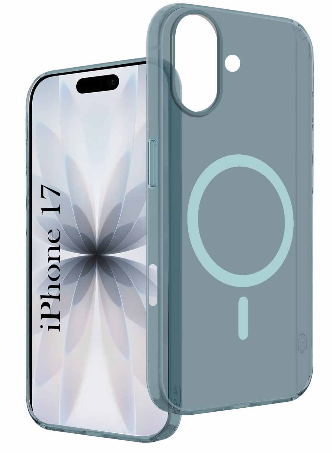 For Apple iPhone 17 Back Cover Case (Frosted Matte Feel | MagSafe Compatible Wireless Charging)