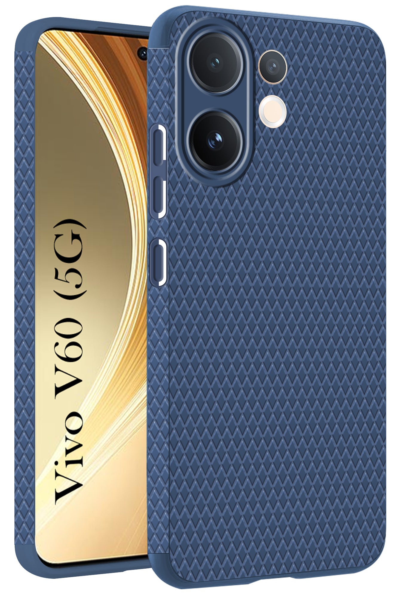For Vivo V60 | Vivo T4 Pro Back Cover Case (Liquid Silicone | Side Grip | Camera Protection)