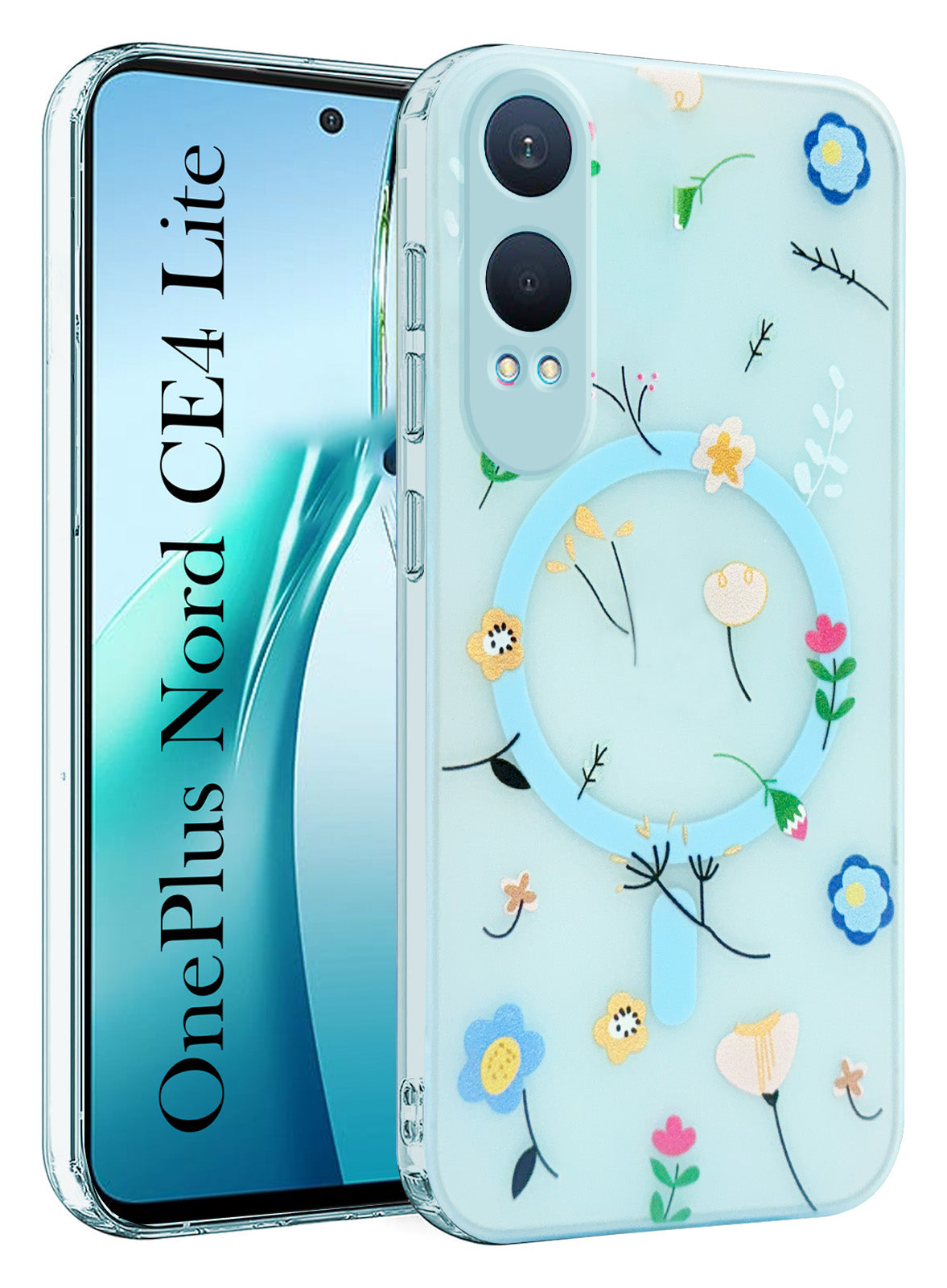 Custodia OnePlus Nord N10 5G A Portafoglio Con Fiori Retro – Morbida E Resistente Con Slot Per Carte, Rosa - 3