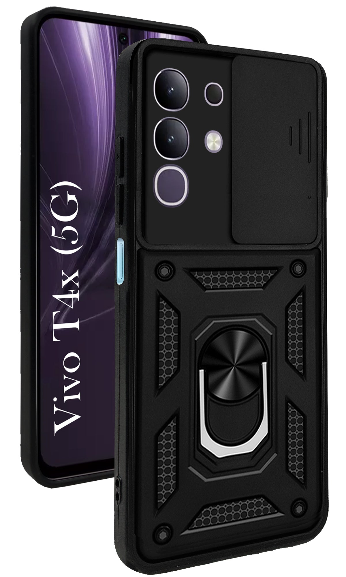 For Vivo T4x | Vivo Y31 Pro Back Cover Case (Hybrid Dual Armor Polycarbonate)
