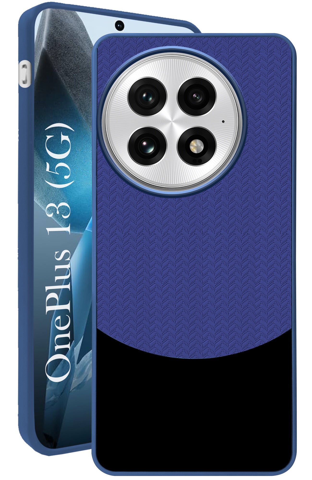 For OnePlus 13 Silicone Finish Back Cover Case (Premium Minimalist Professional Feel | Camera Protection Bump)