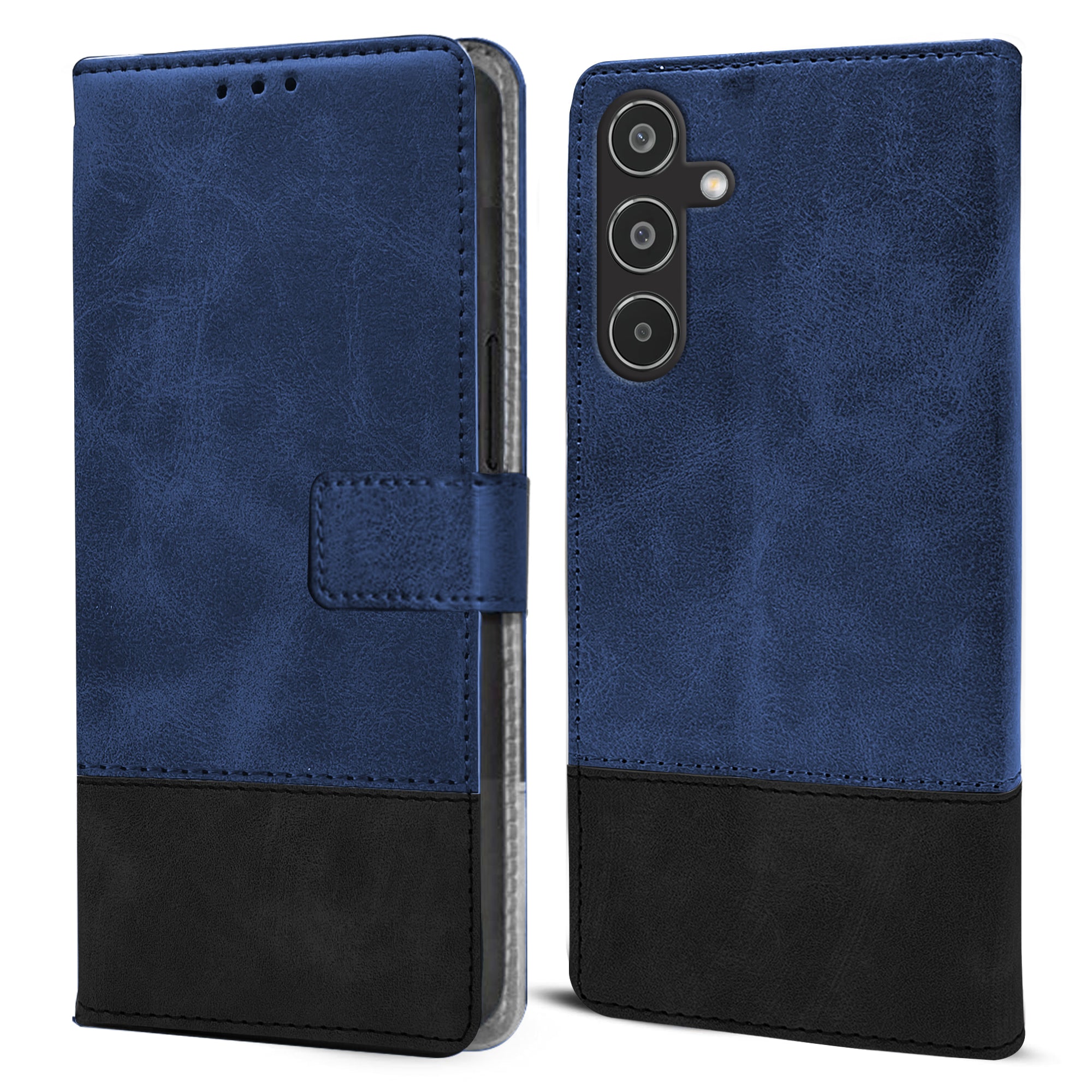 For Samsung Galaxy M35 5G Flip Cover Case ( Professional Dual Leather Wallet with Magnetic Closure)