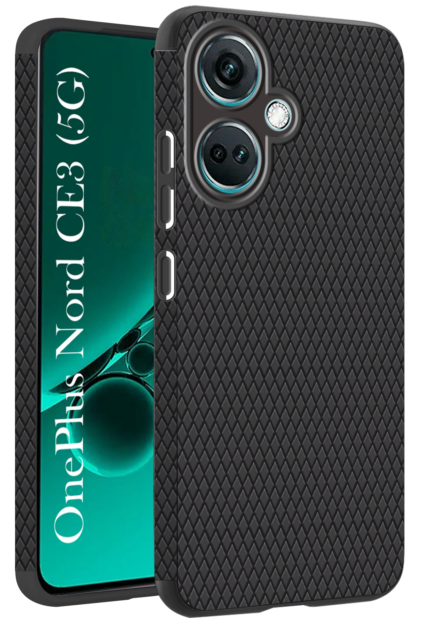 For Oneplus Nord CE Back Case Cover (Liquid Silicone Camera