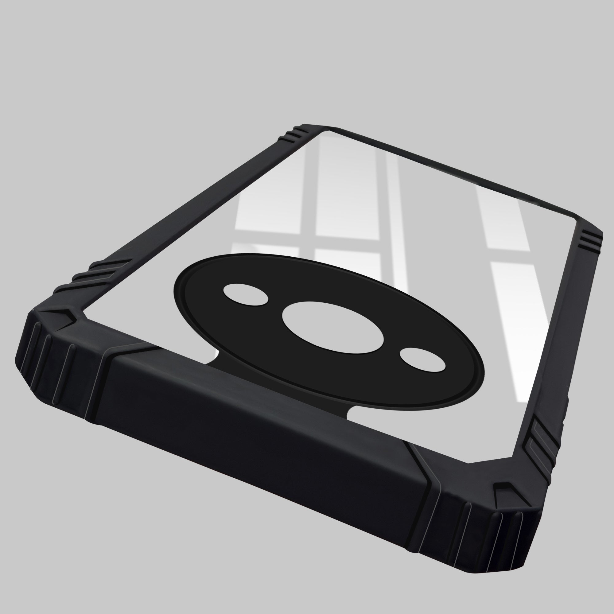 For Xiaomi Redmi A3 2024 | Xiaomi Redmi A3x Back Cover Case (Ultimate Shockproof Bumpers | Anti Yellow | Rugged Armor | Hybrid PC | Black )