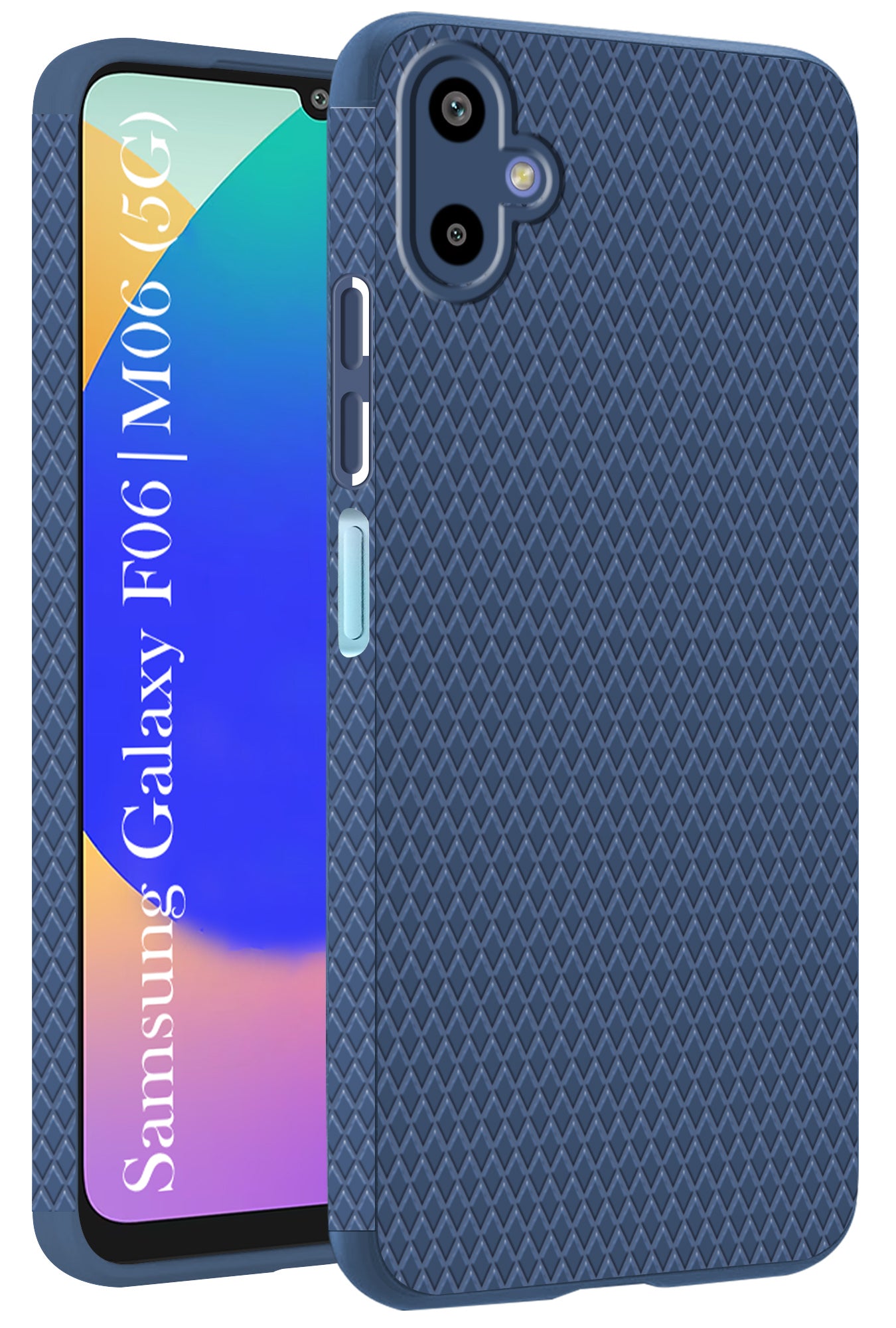 For Samsung Galaxy F06 | Samsung Galaxy M06 Back Cover Case (Liquid Silicone | Side Grip | Camera Protection)