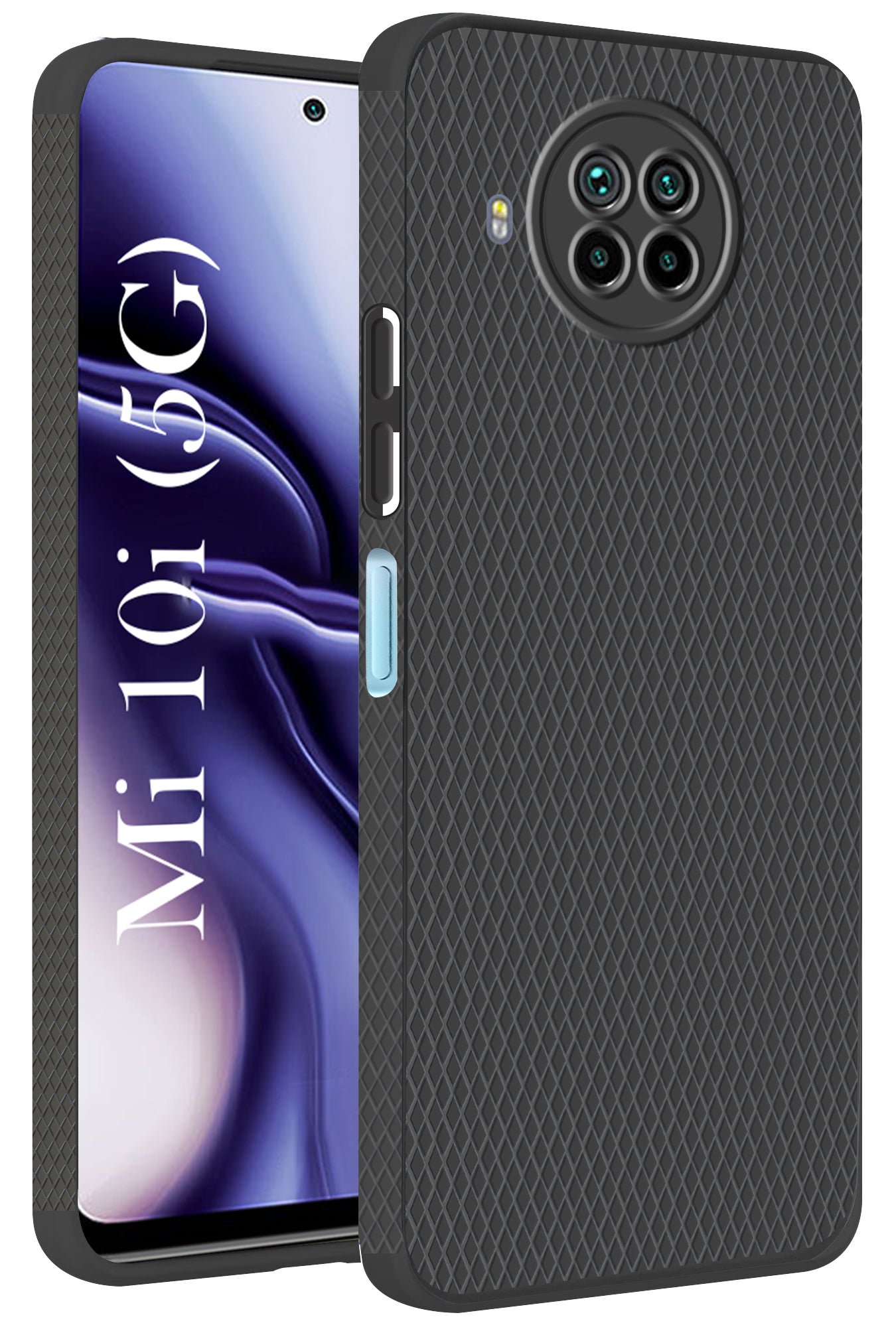 For Xiaomi Mi 10i 5G Back Cover Case (Shockproof Polycarbonate Dual Layer Hybrid Armor)