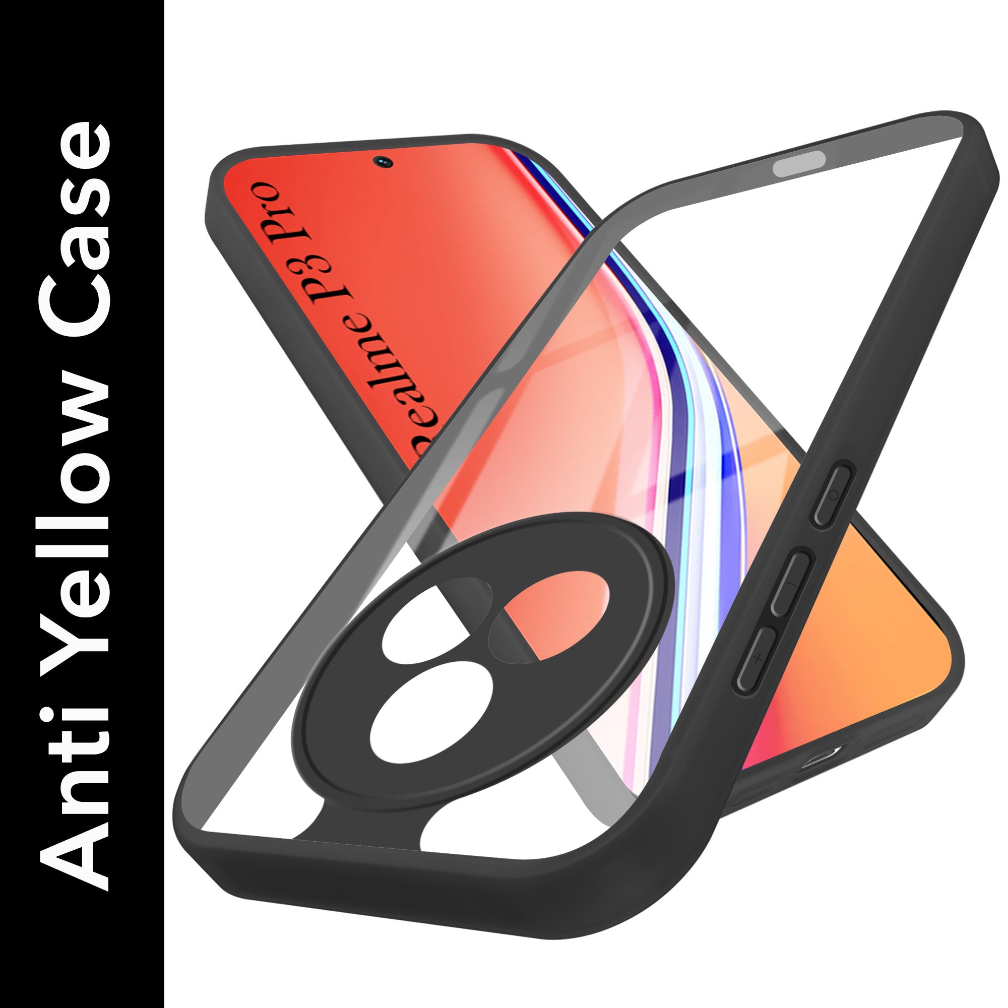 For Realme P3 Pro Back Cover Case (Lifetime Anti Yellow | Anti Scratch | Crystal Clear Shockproof)