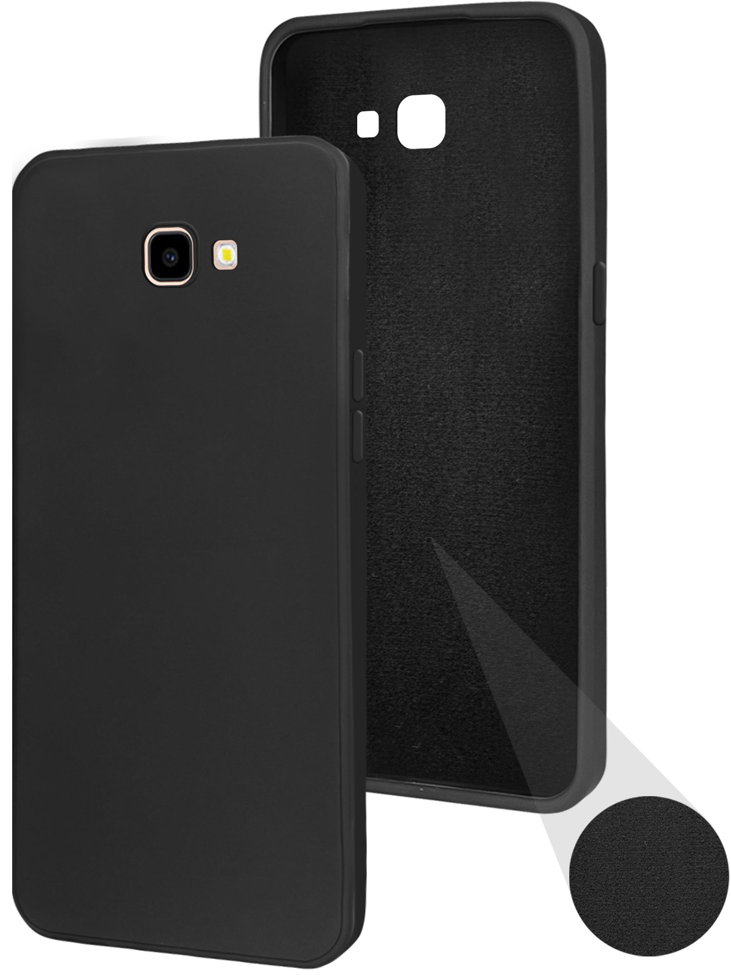 For Samsung Galaxy J4 Plus Back Cover ( Silicone Clear Shockproof Case with Camera Protection | Soft and Flexible | Transparent)