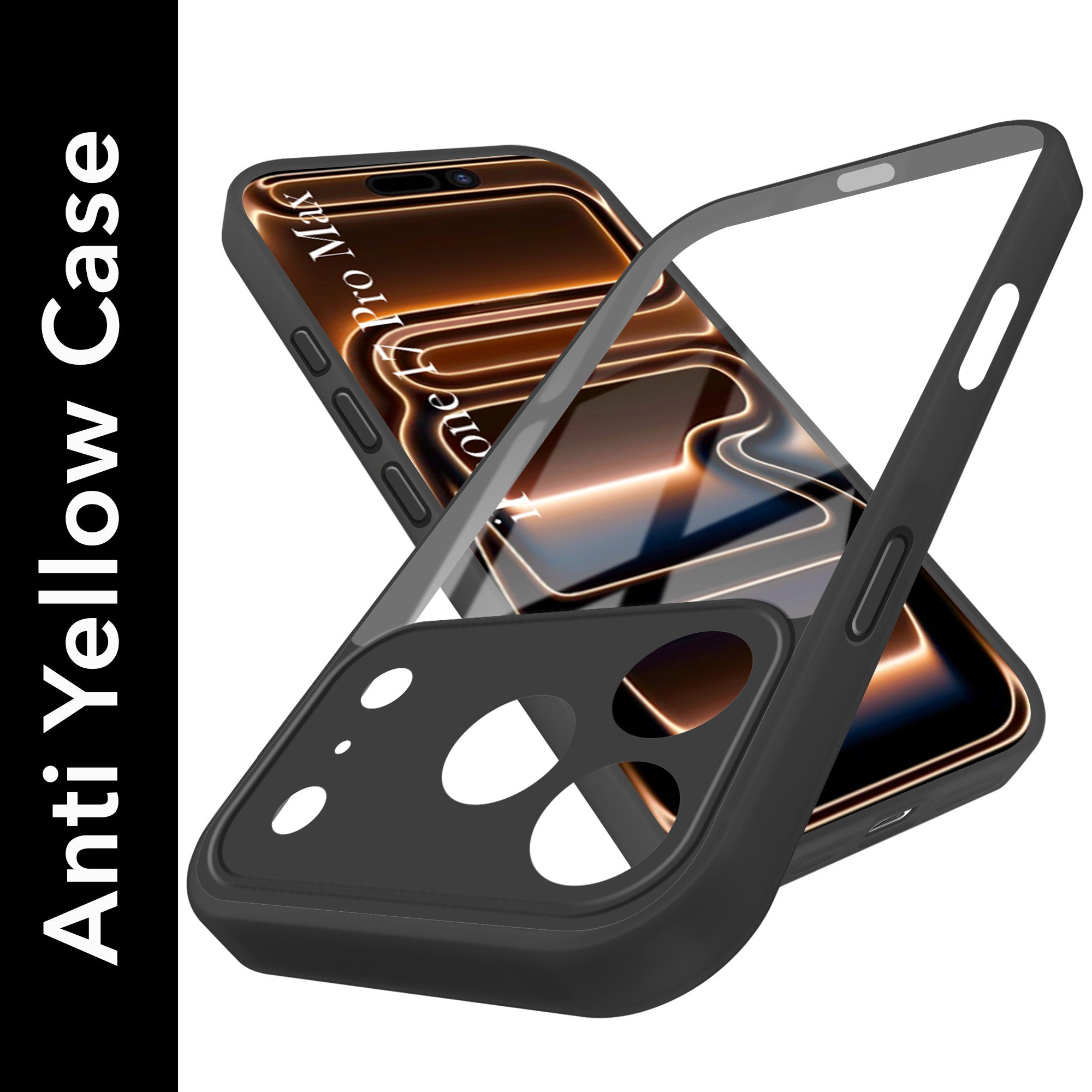 For Apple iPhone 17 Pro Max Back Cover Case Ultra-Hybrid (Lifetime Anti Yellow | Anti Scratch | Crystal Clear Shockproof)