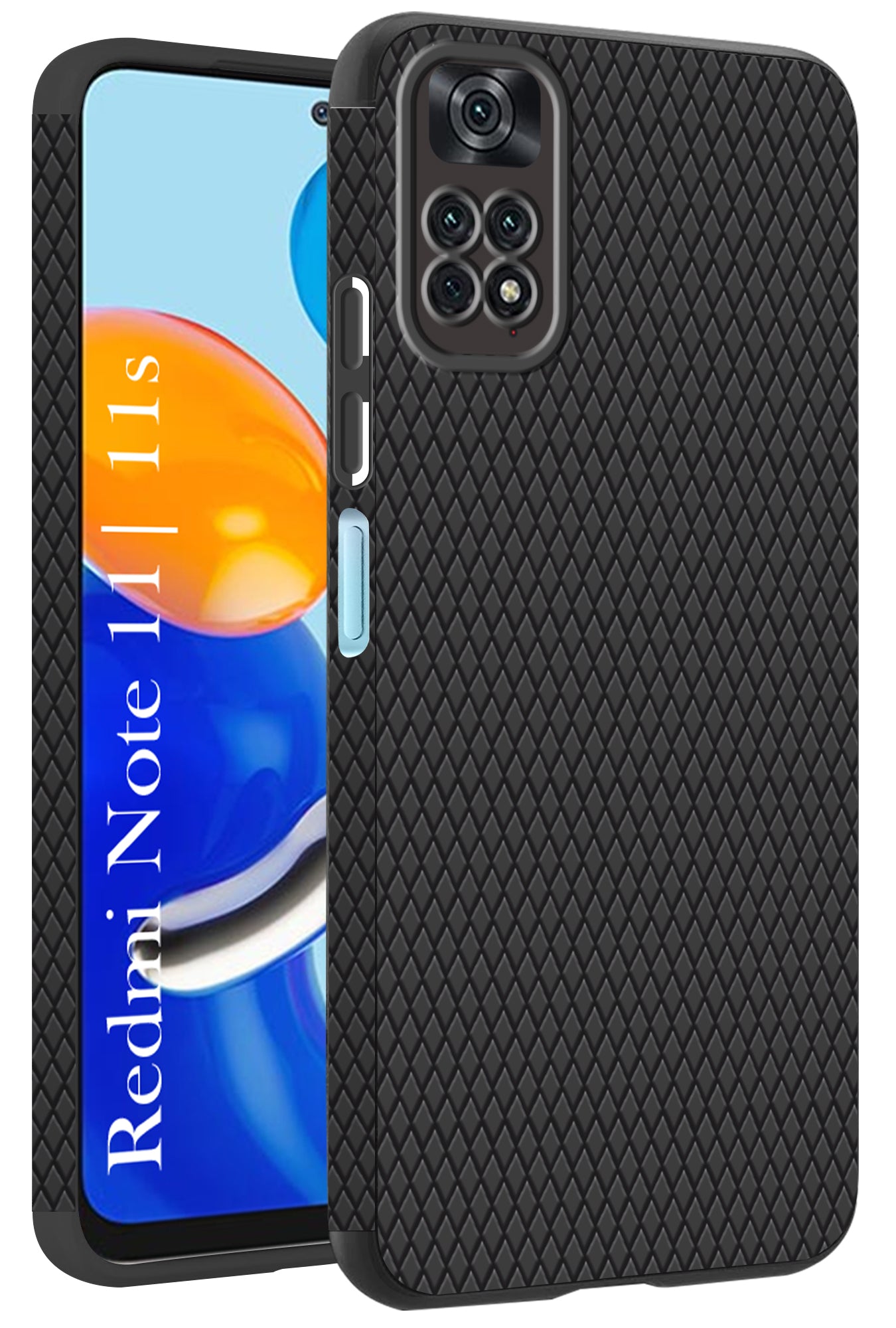 For Xiaomi Redmi Note 11 | Note 11S Back Cover Case (Liquid Silicone | Side Grip | Camera Protection)