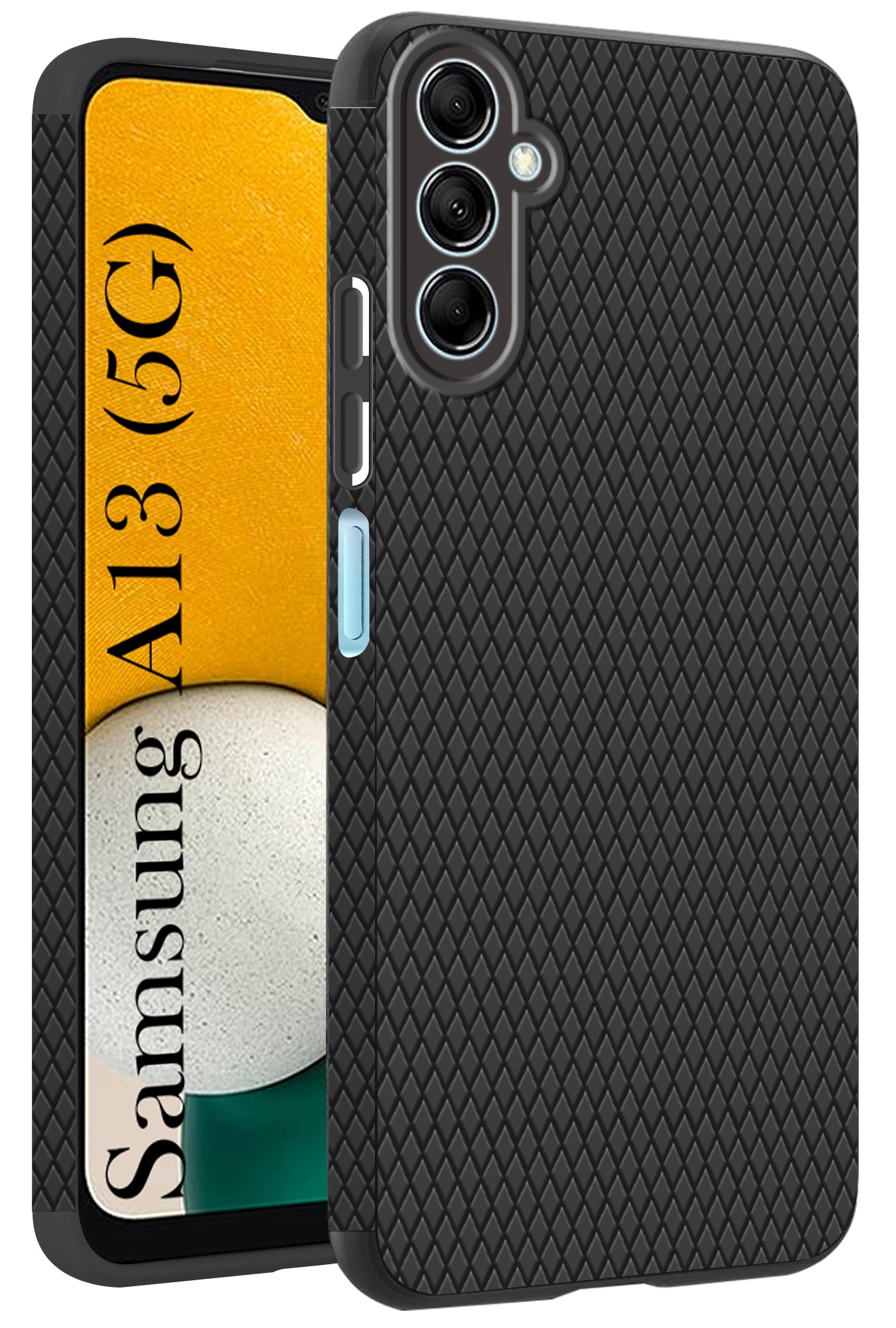 For Samsung Galaxy A13 5G Back Cover Case (Liquid Silicone | Side Grip | Camera Protection)