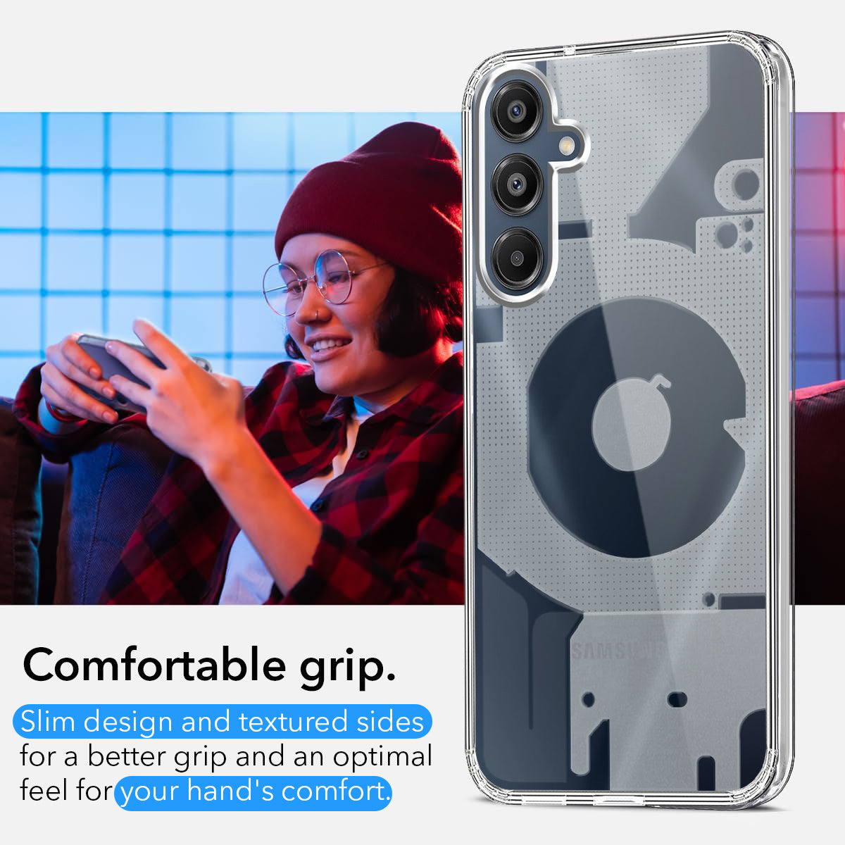 For Samsung Galaxy A16 5G Back Cover (Silicone Matte Shockproof Case with Camera Protection | Soft and Flexible)