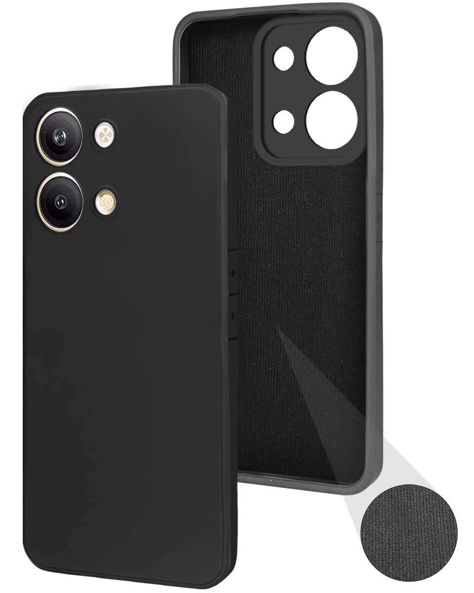 For Oppo Reno 9 Pro 5G | Oppo Reno 9 Back Cover Case (Matte Finish Silicone with Fiber Cloth)