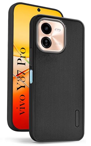 For Vivo Y37 Pro Back Cover Case( Textured Grip Design | Camera Protetion | Slim and Light Weight | Soft Touch and Feel )