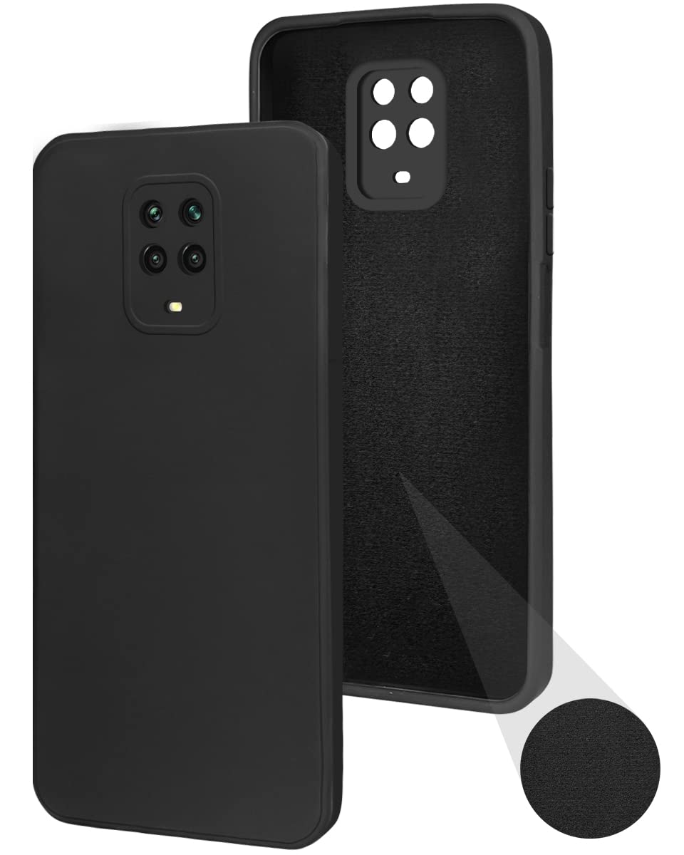 For Redmi Note 9 Pro | 9 Pro Max | Note 10 Lite Back Cover Case (Inside Fiber Cloth | Elegant Professional Look)