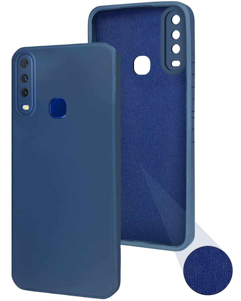 For Vivo U10 Back Cover Case (Inside Fiber Cloth | Smooth Matte Finish | Elegant Professional Look)