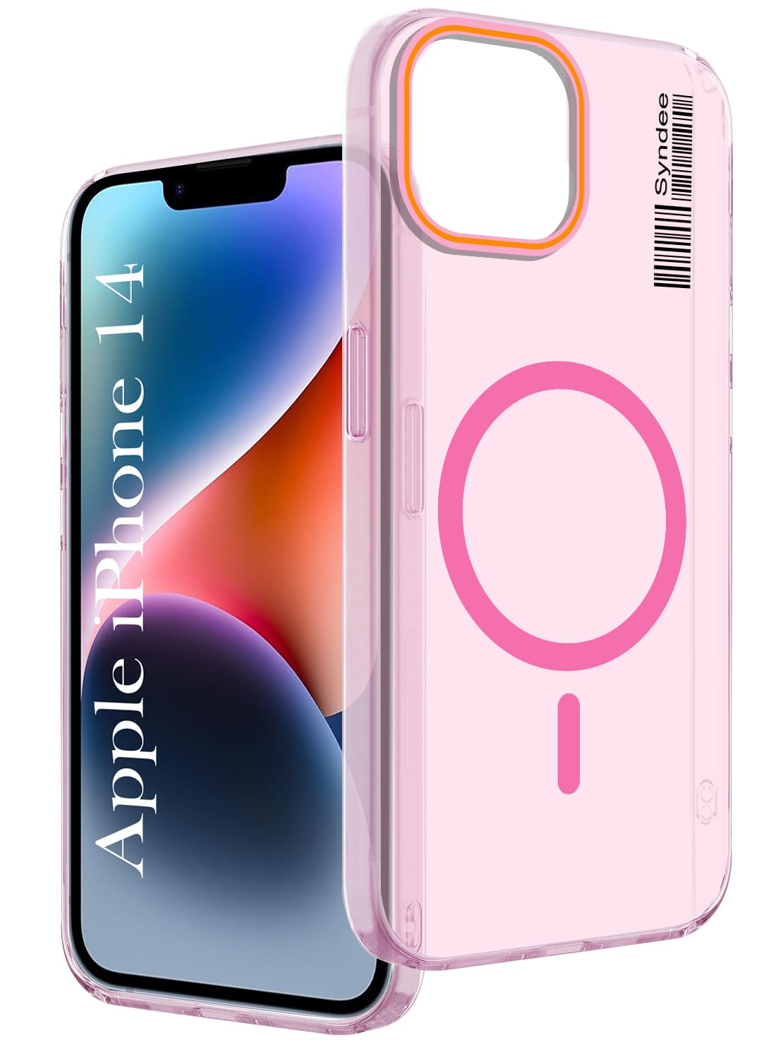 For Apple iPhone 14 Back Cover Case (Soft Touch | Camera Bump Protection | MagSafe Compatible | Matte Finish)