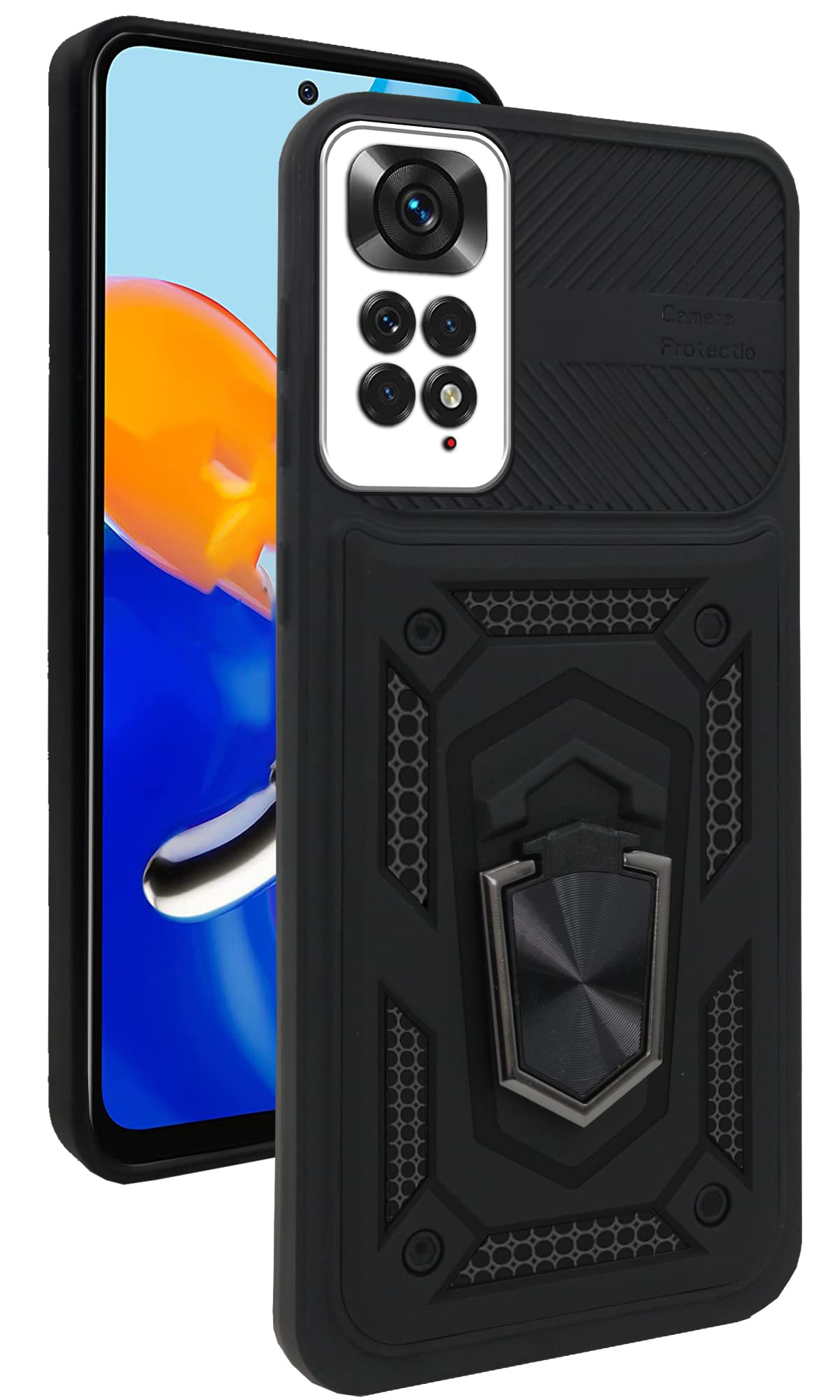 Yichxu Cover Per Xiaoi Redi Note 11 /Note 11S Custodia Glitter TPU - Foto 7