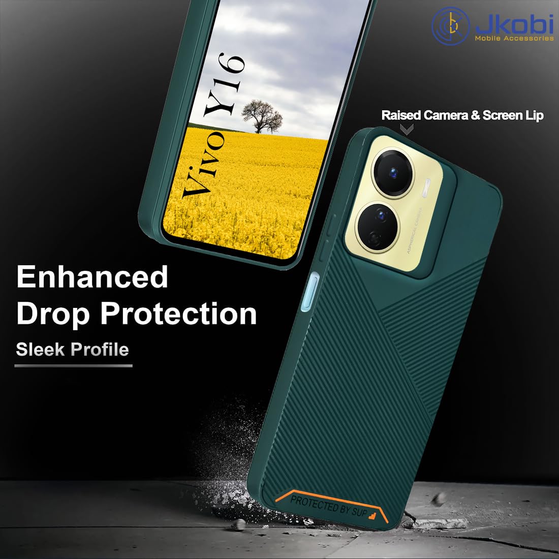 For Vivo Y16 Back Case Cover