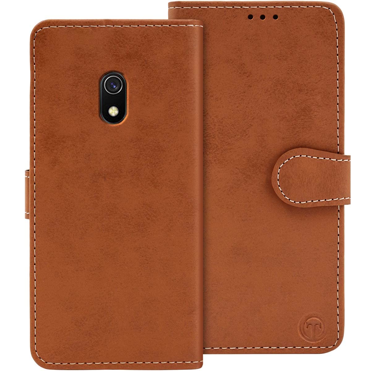 For Xiaomi Mi Redmi 8A Flip Cover Case (Fine Leather Finish