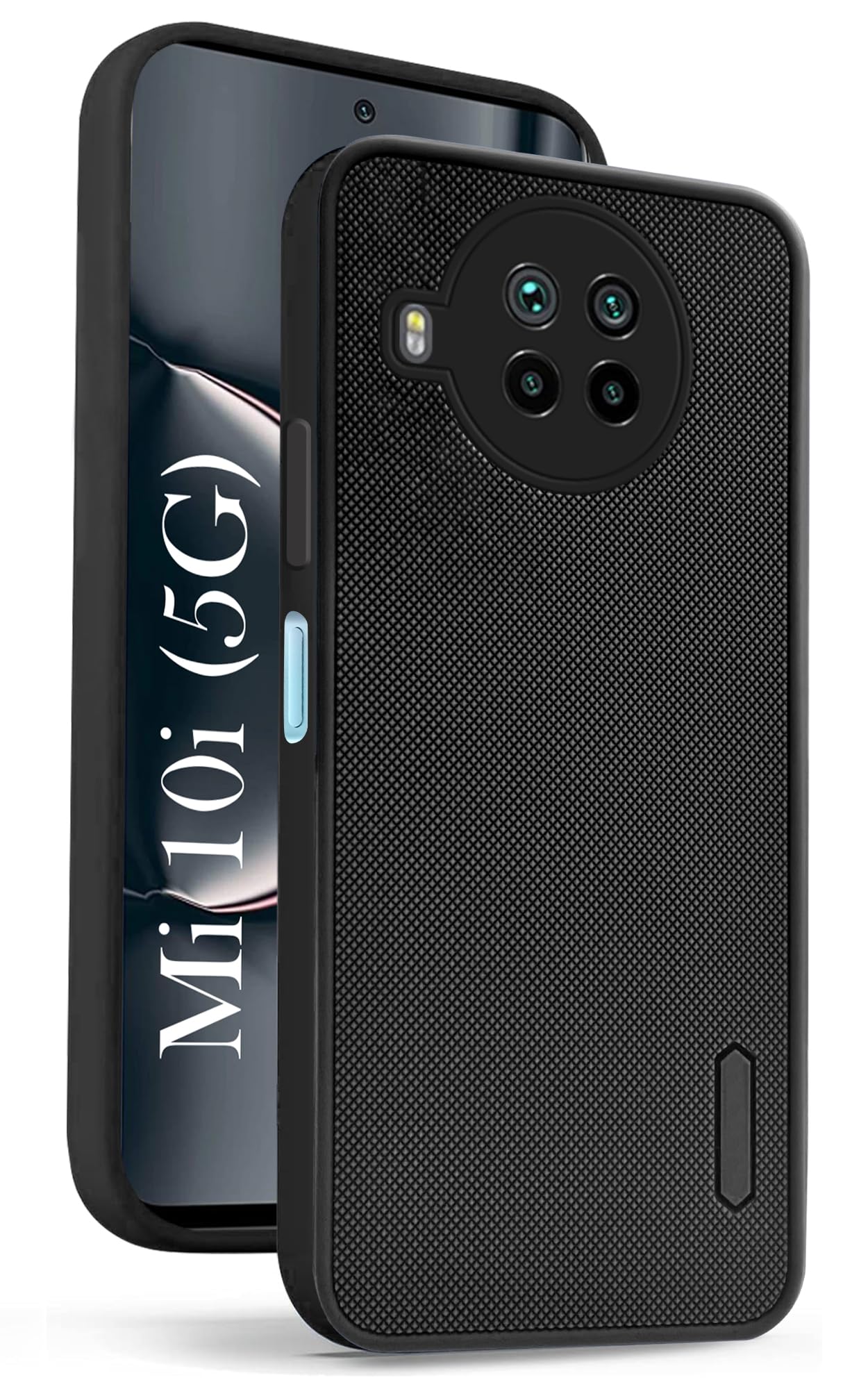 For Xiaomi Mi 10i 5G Back Cover Case (Textured Grip Design